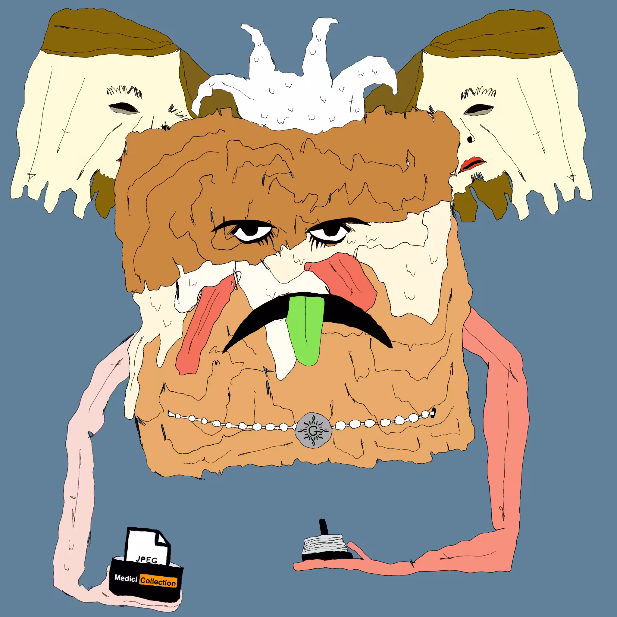 gristle buddeez worldwide: buddee #1386