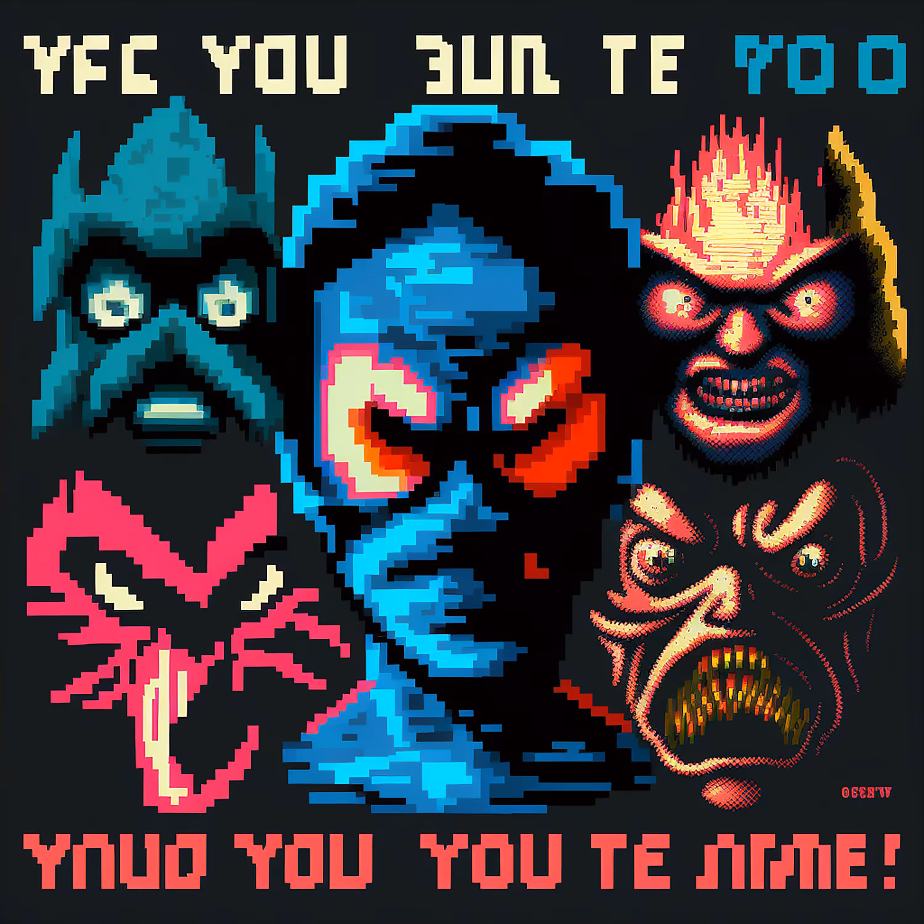 Pixel Game Posters #31