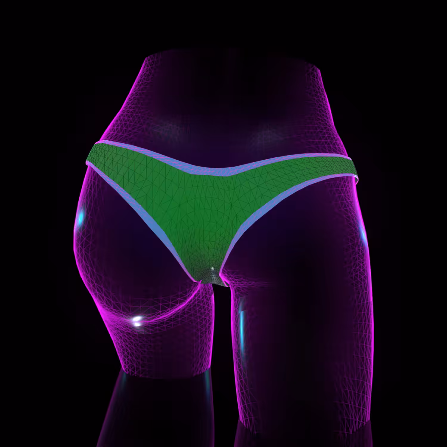 CryptoArses: Arse Brazilian Green #004