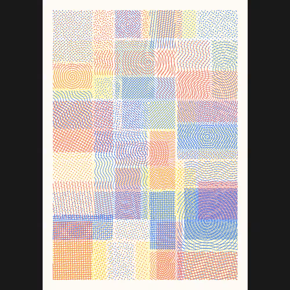 Pattern Grid Chaos  #25