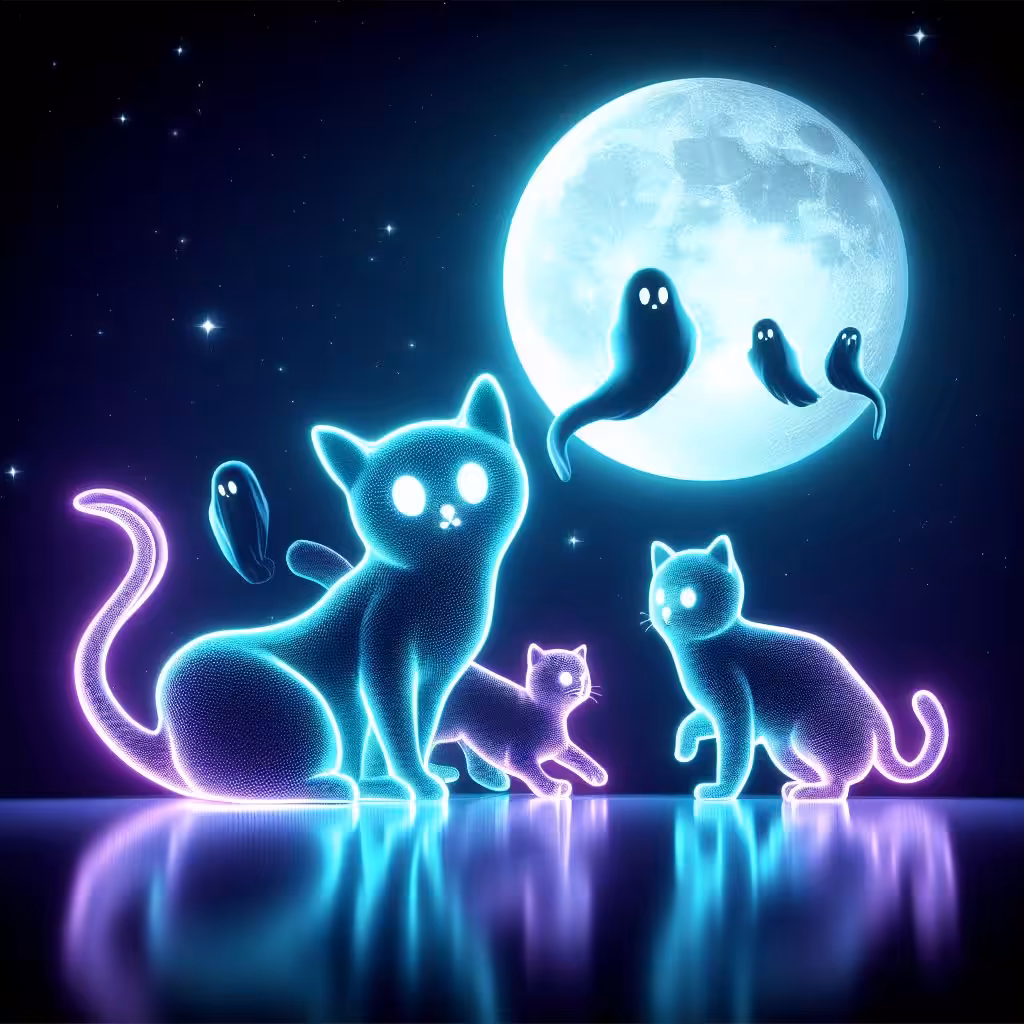 Neon Kittens #2