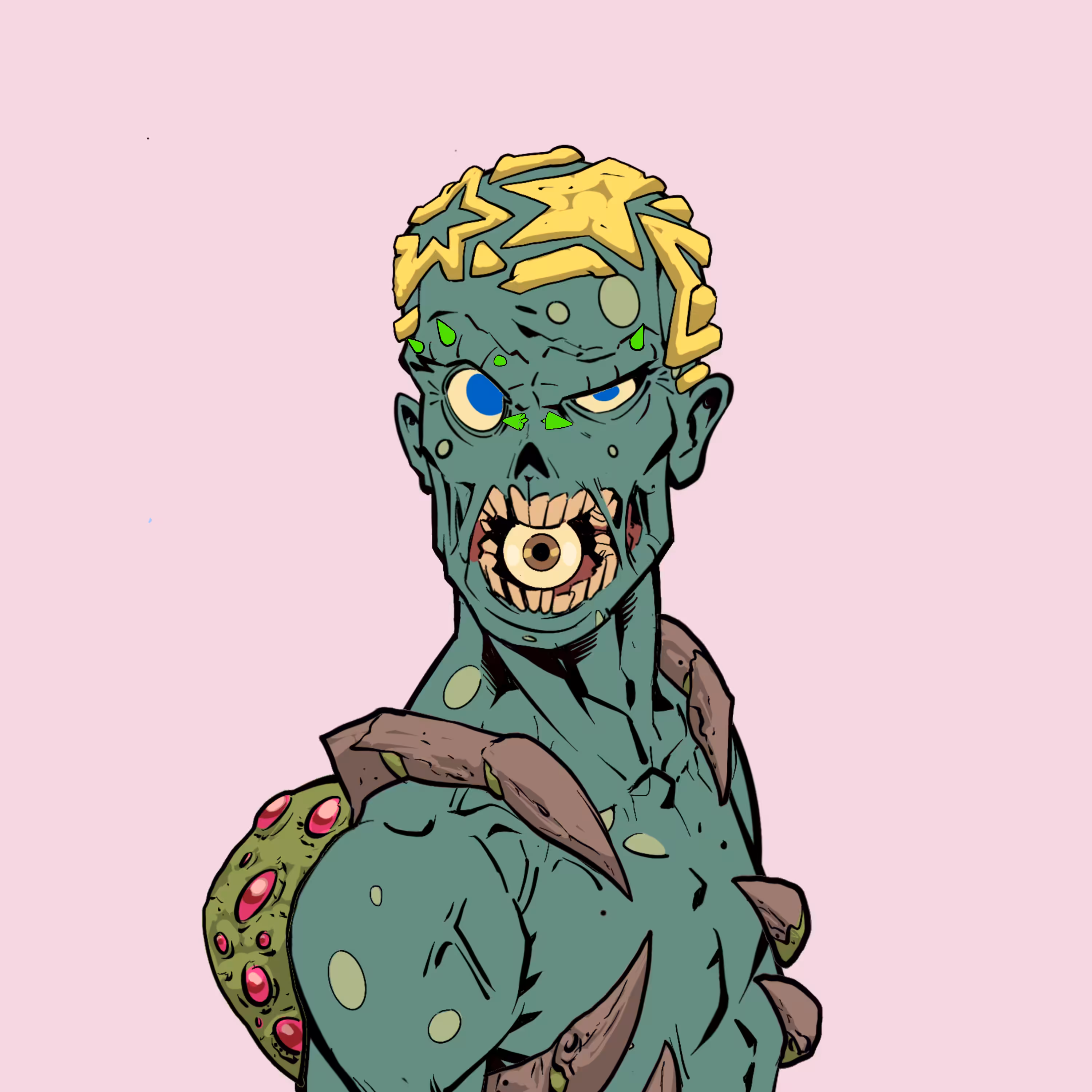 GlieseZombiesPFPs: GlieseZombiePFP #1035