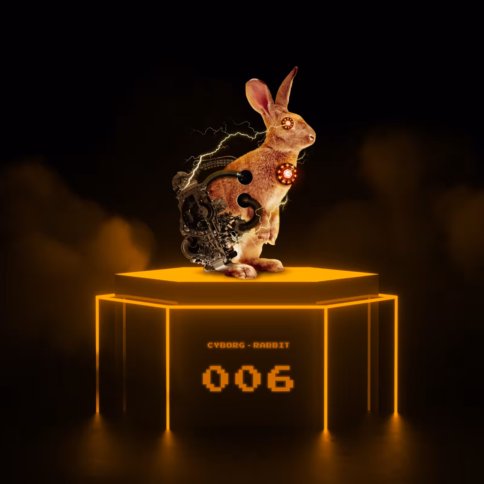 Cyborg Rabbit #006