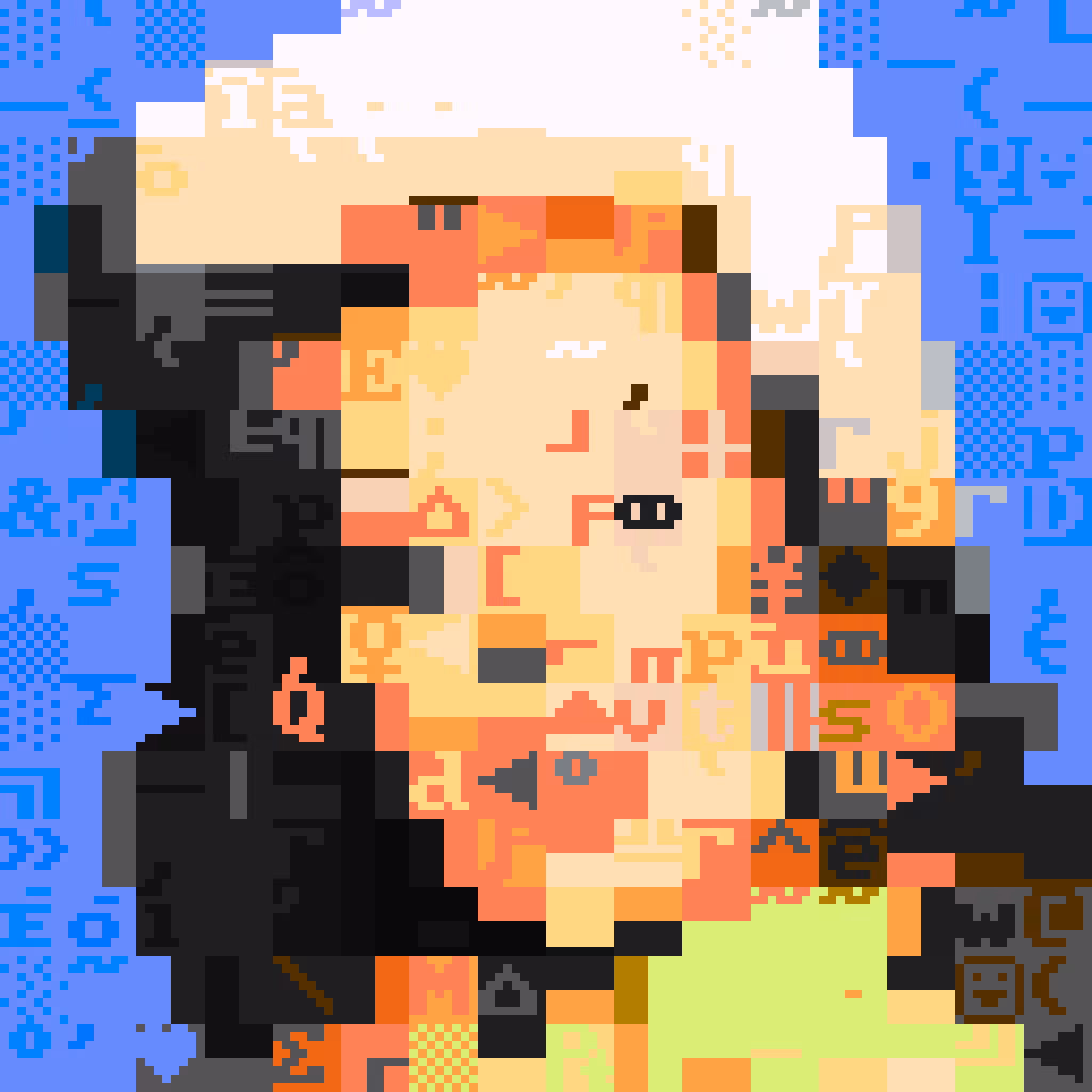 DOS-up girl #300
