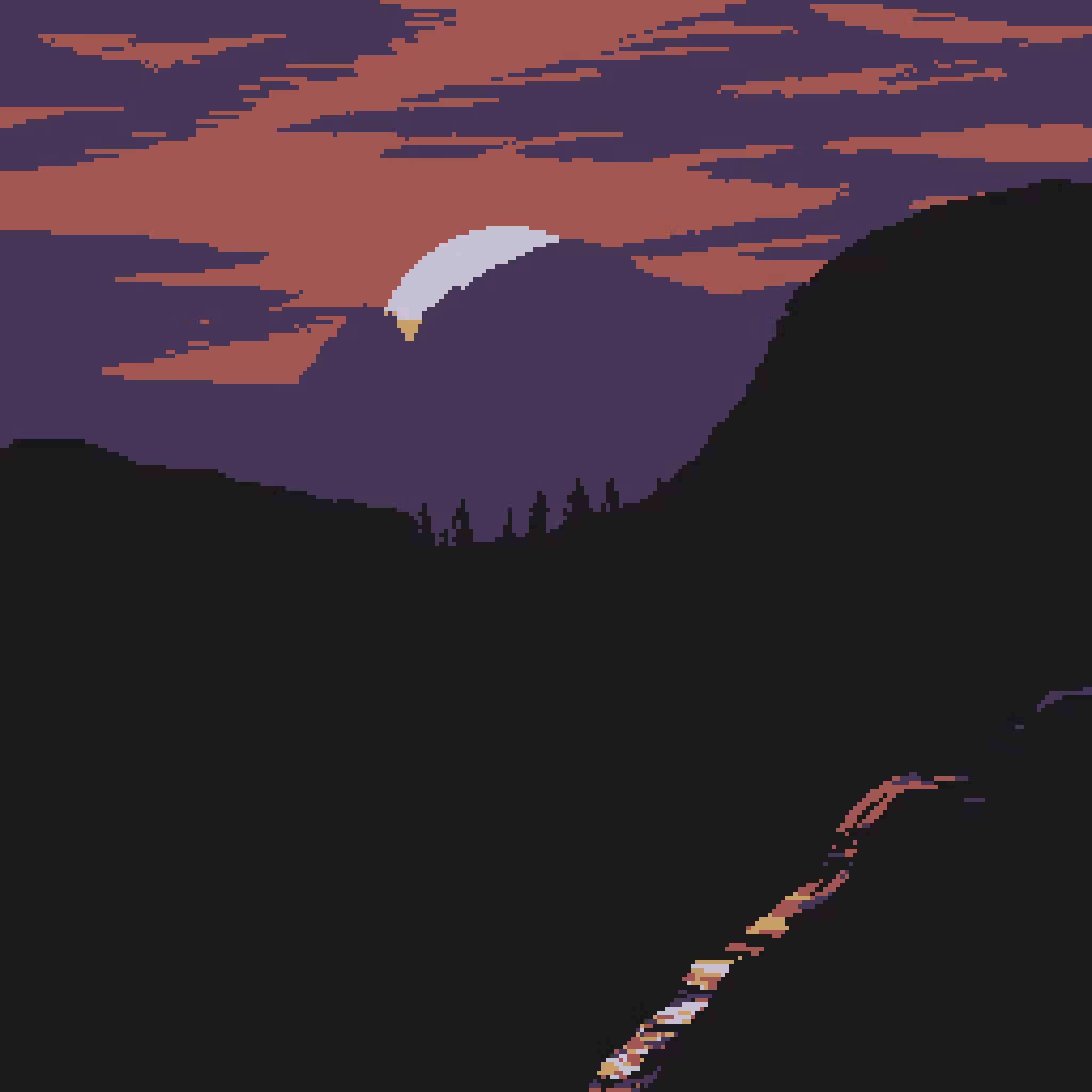 Pixel Sunset #100