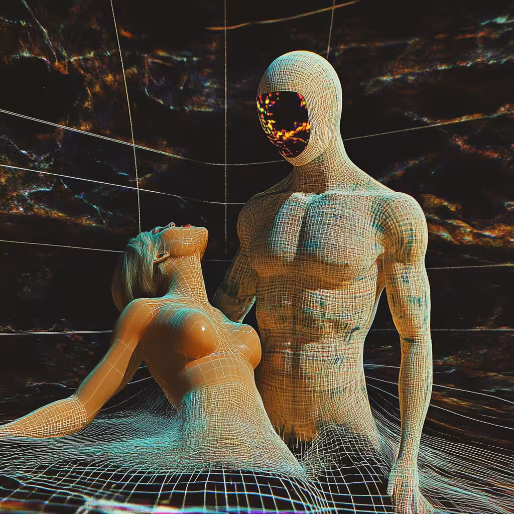 "Digital Embrace"
