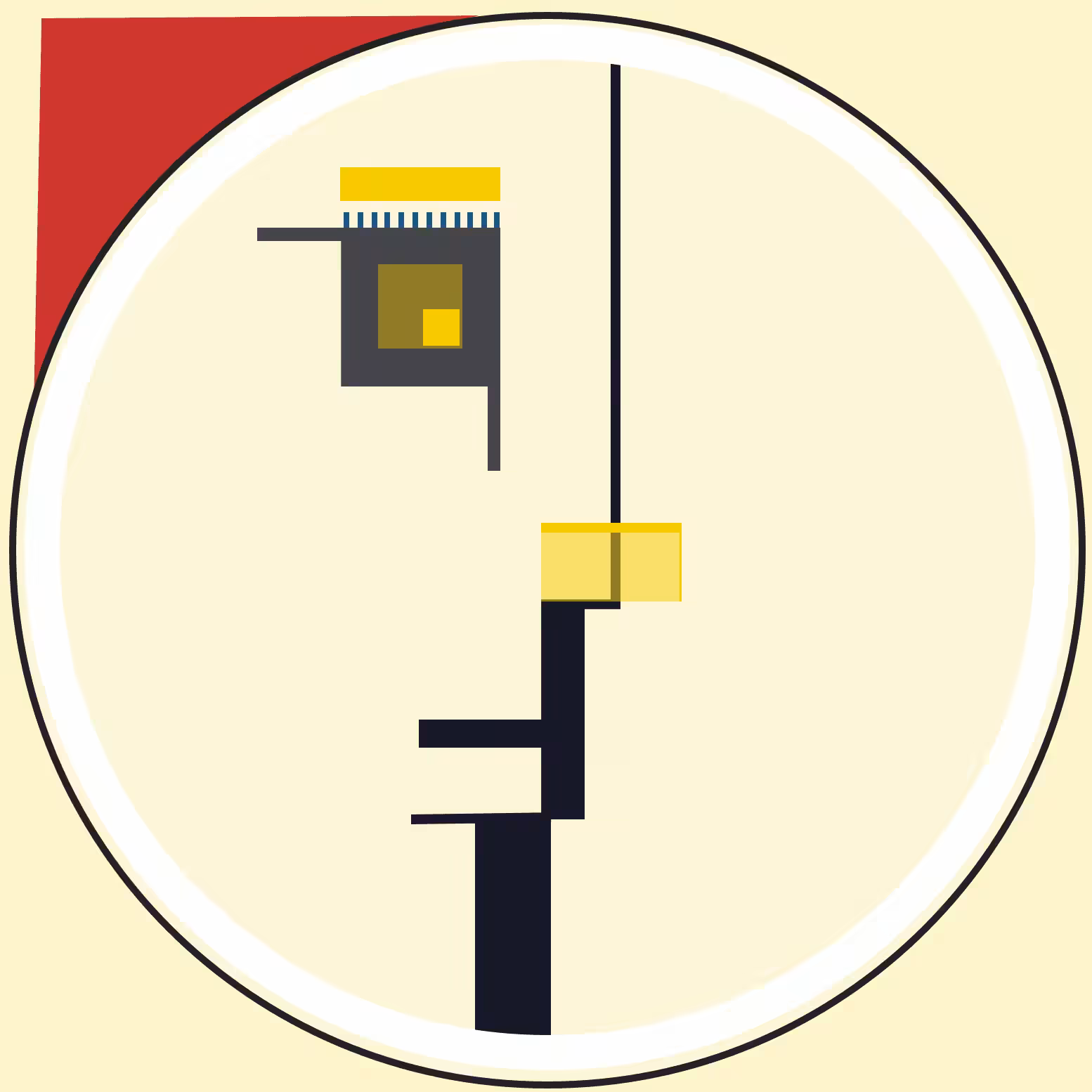 Bauhaus Faces: #011