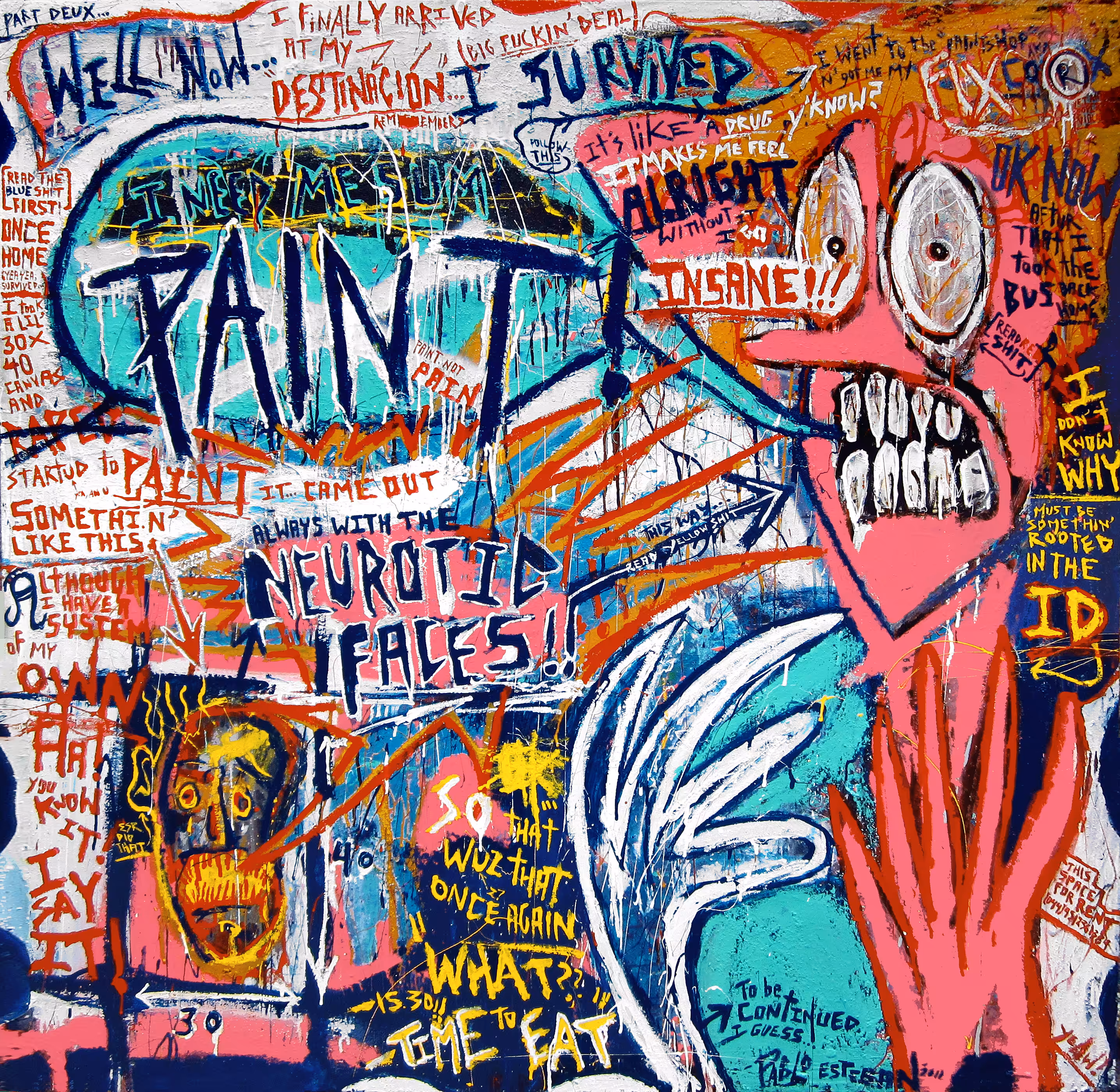 A day in the life of an artist