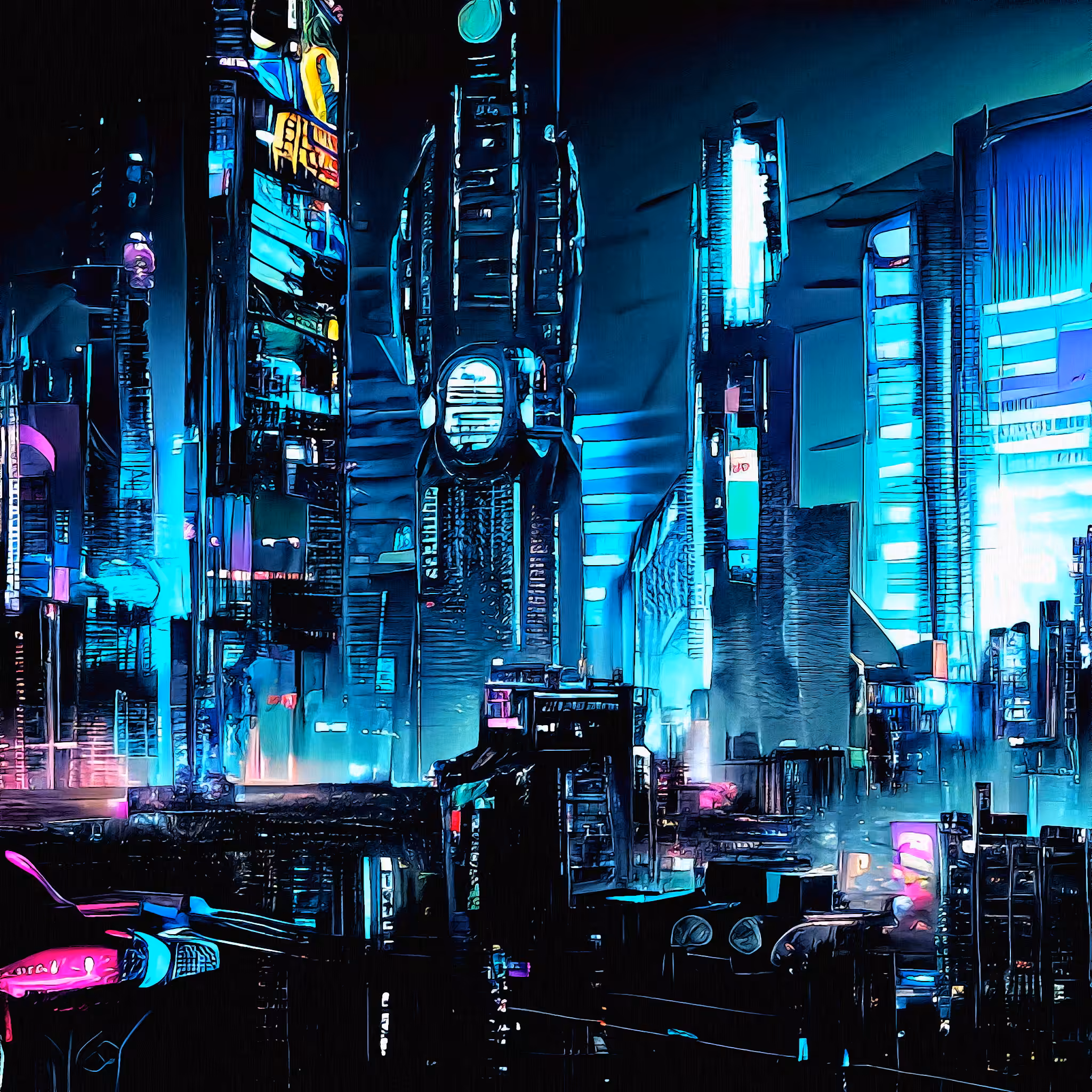 AI Cities: Punkcity 14