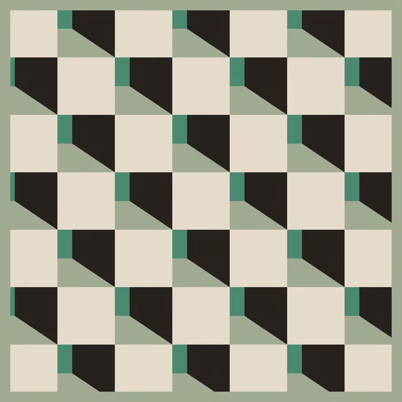 geometric tiles #21