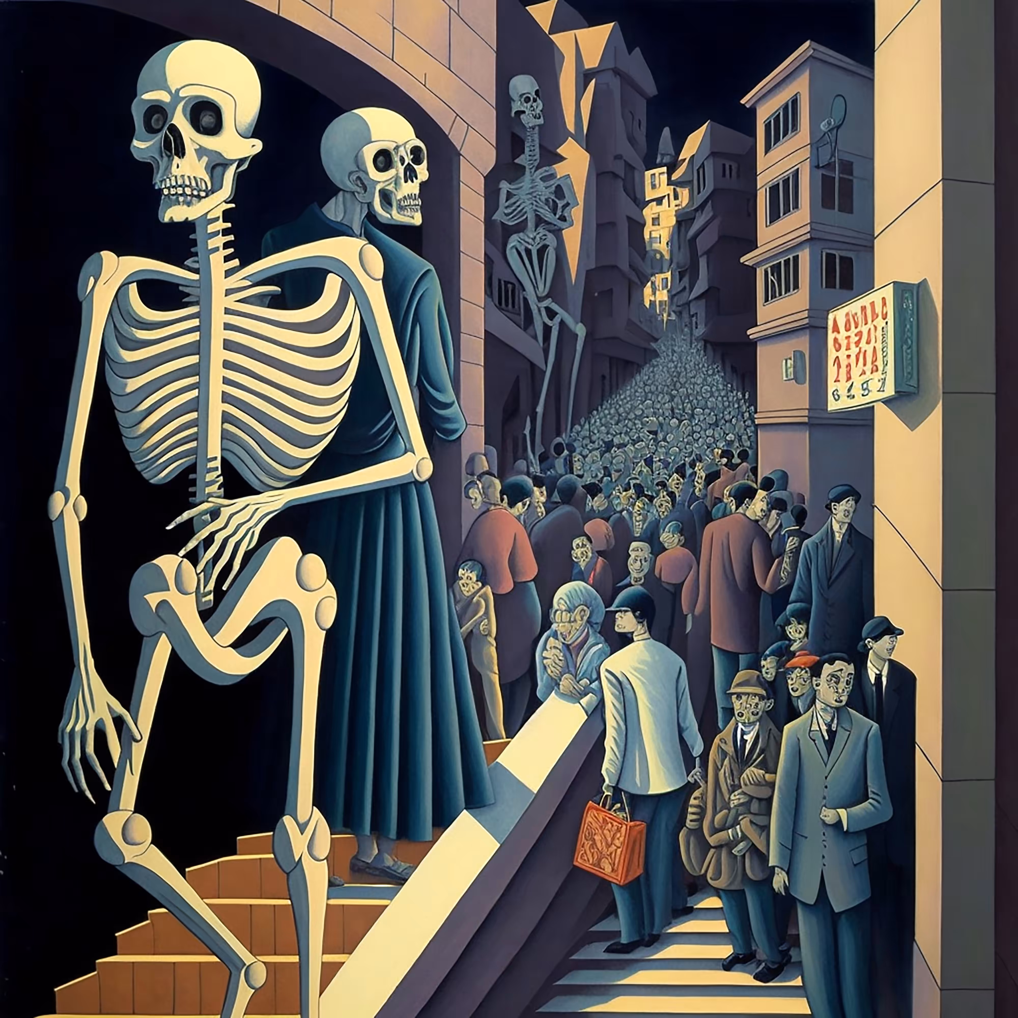 The City Awaits Death and He Does Not Care
