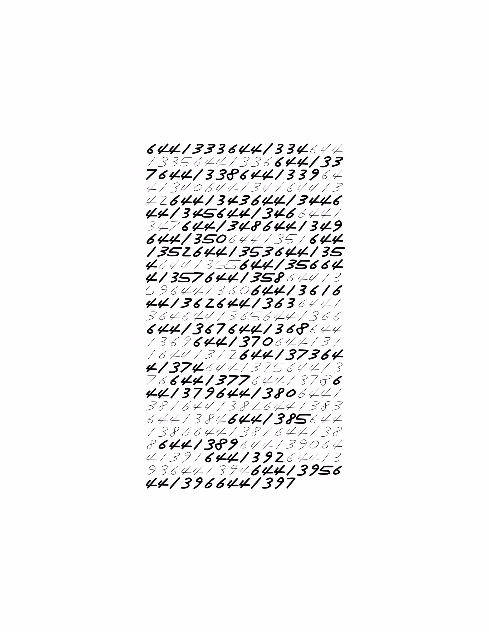 Endless (5,607,250 to Infinity) #2867