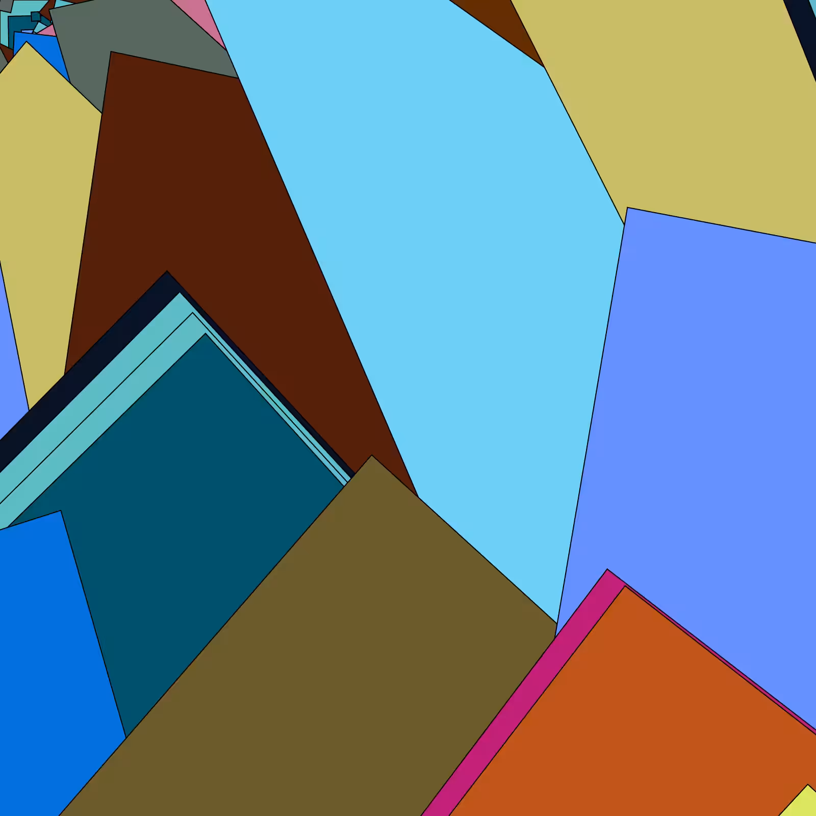 Kami Paper Piles - #9