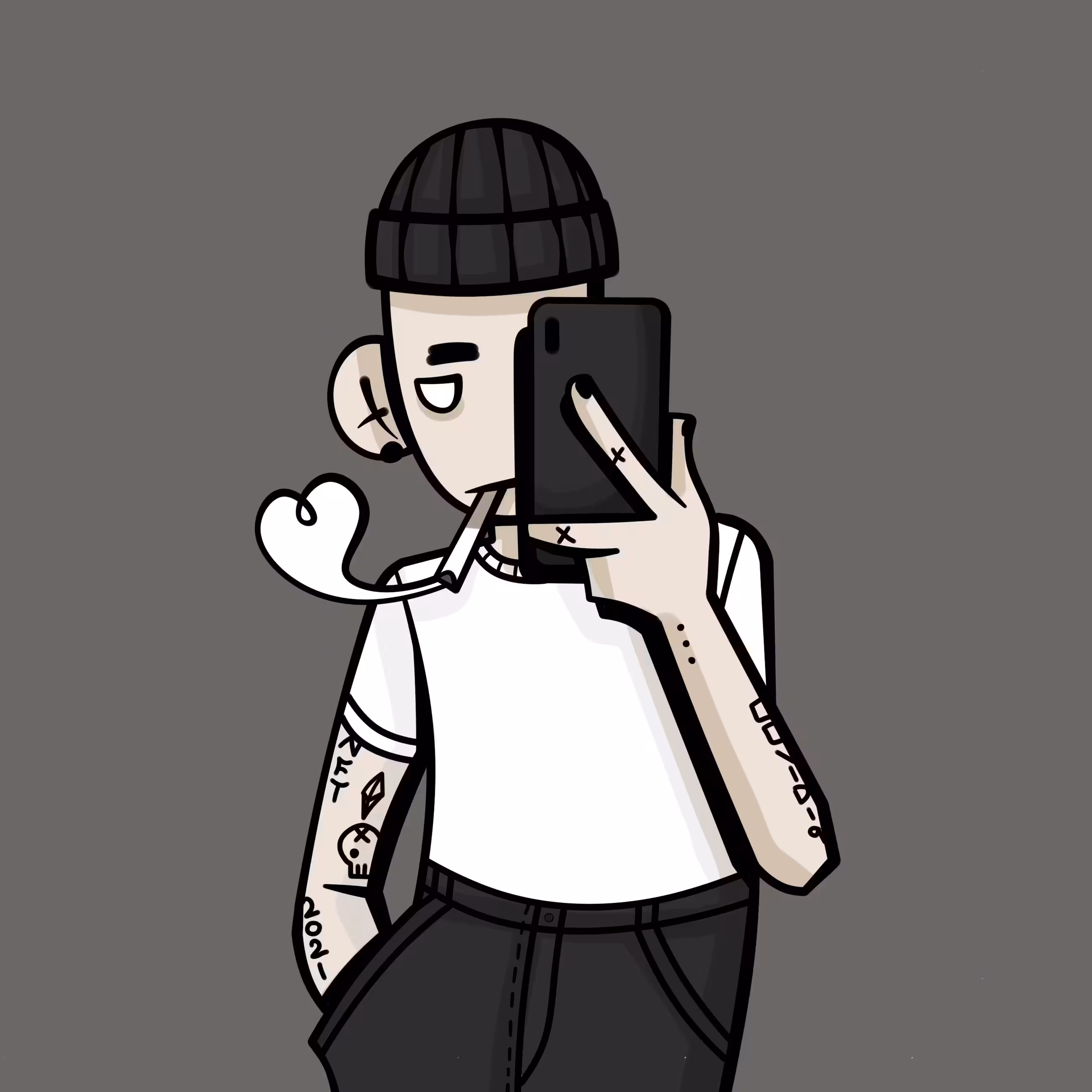 Selfie Club #1 (Cool guy)