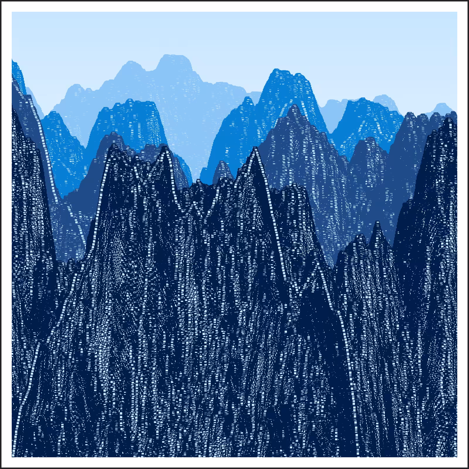 Climbing the right mountain - WIP #6