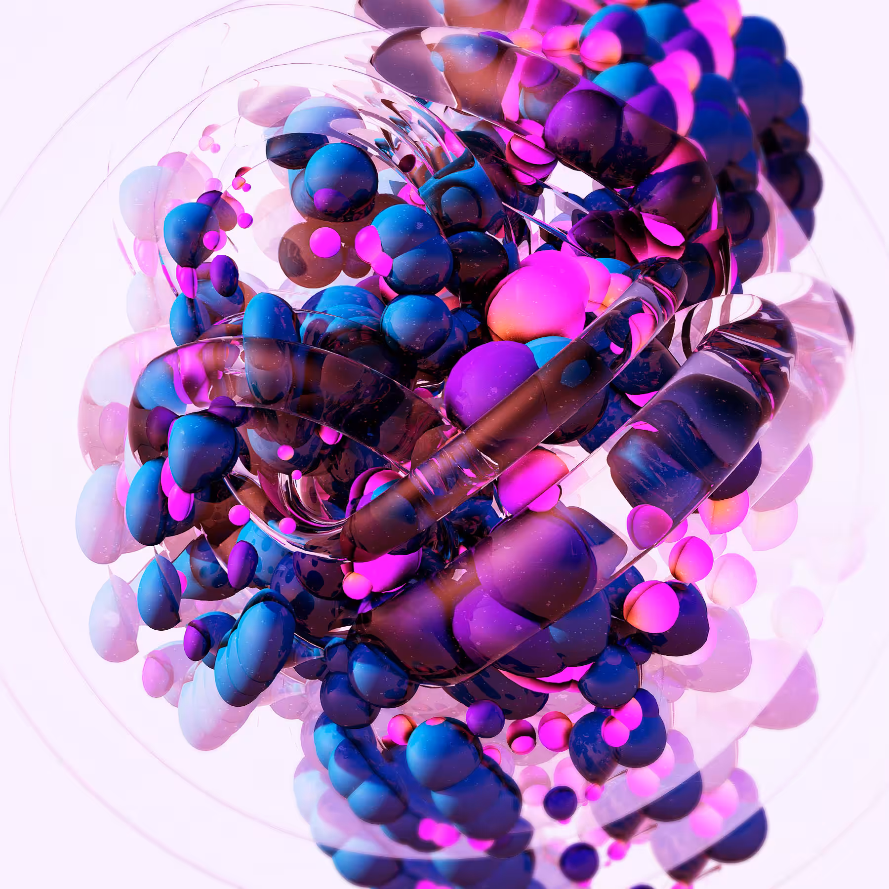 [Day 1854] “UNFAMILIAR MOLECULAR BUBBLE-BOP” 