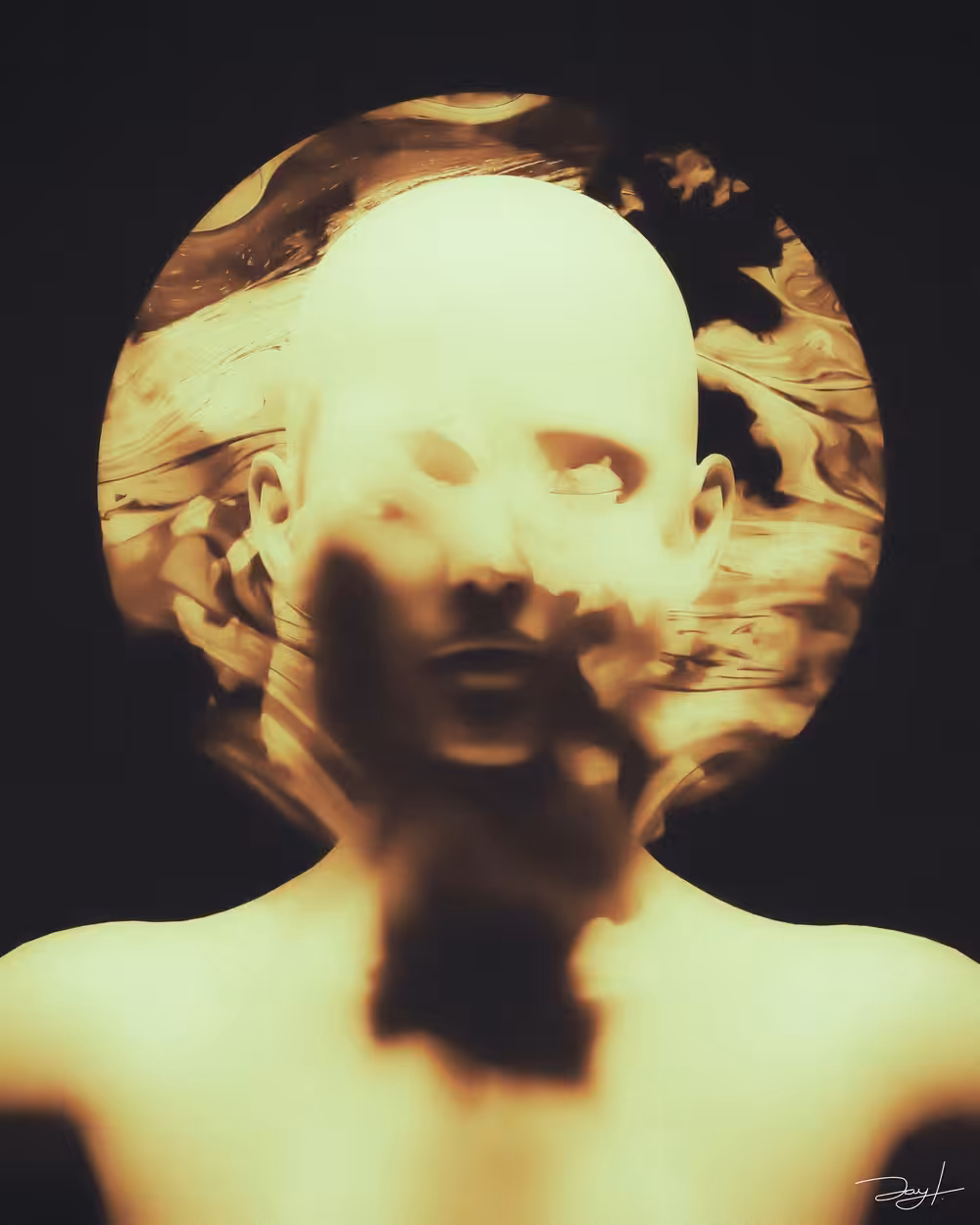 Muse in Meditation