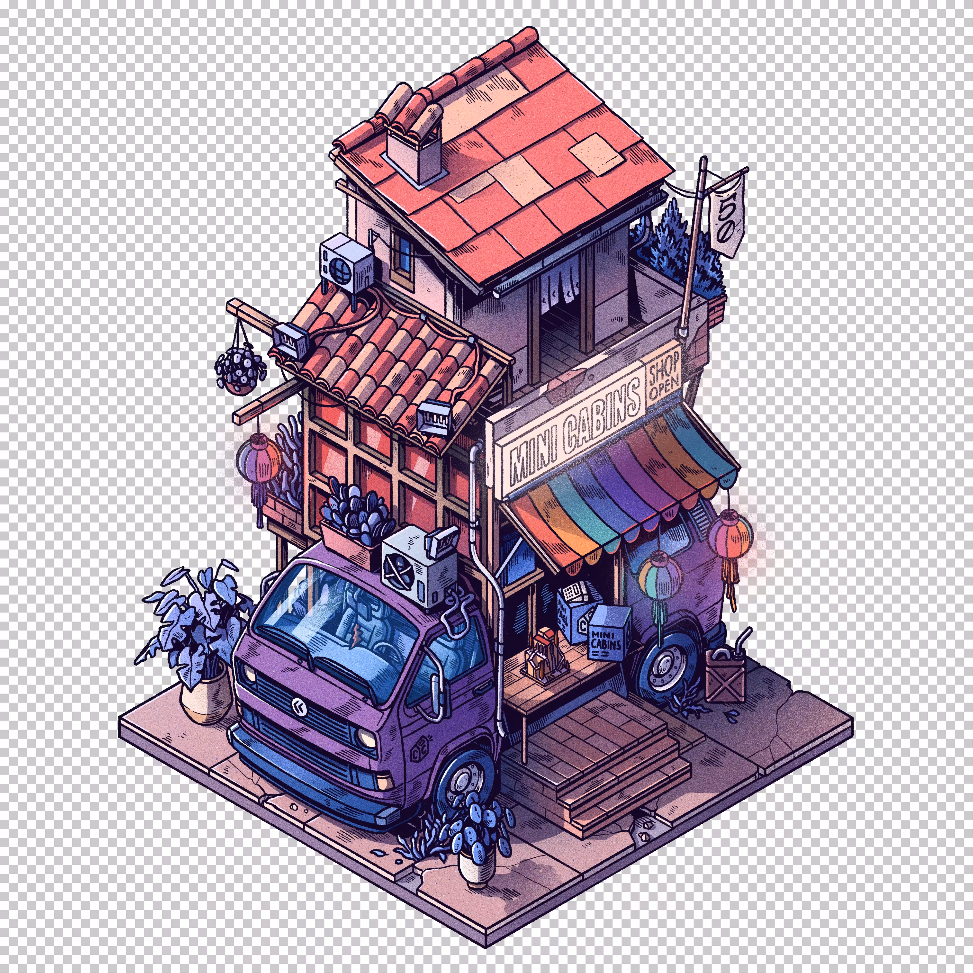Curious Cabins #50: Caravan #95