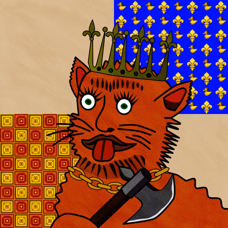 Famous Medieval Cat #109