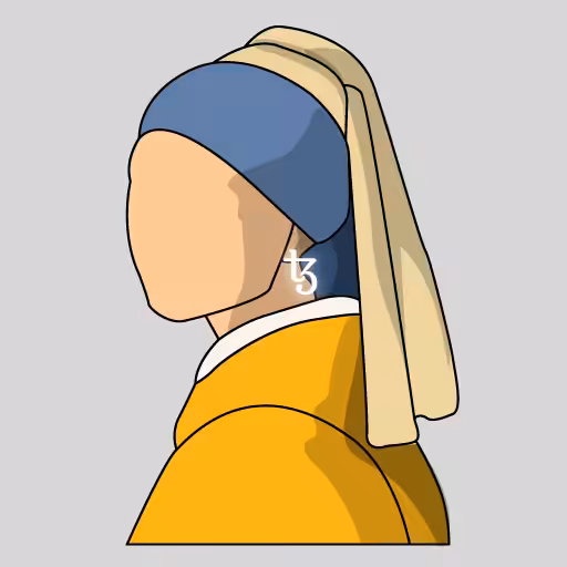 Girl with an Tezos Earring