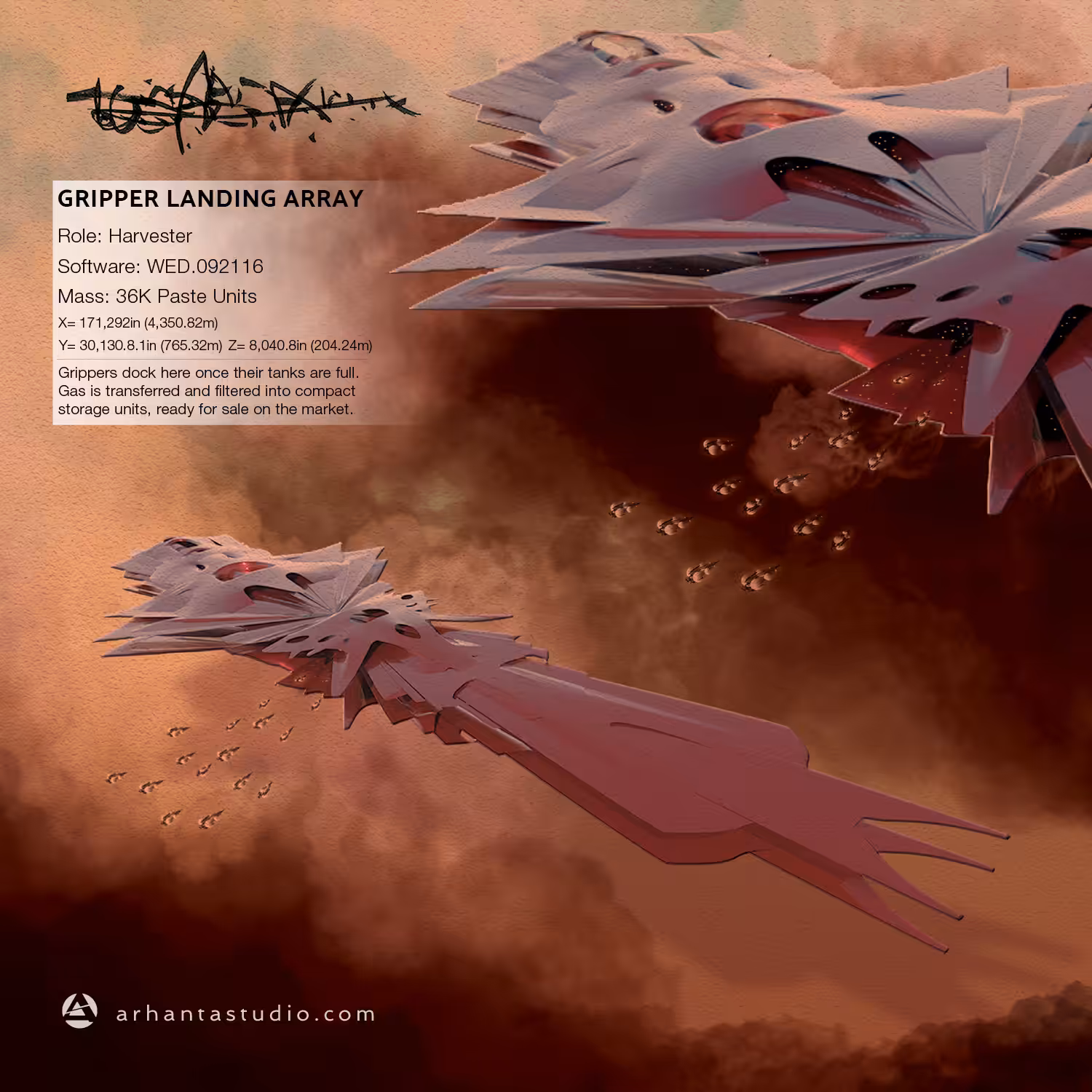 Gripper Landing Array