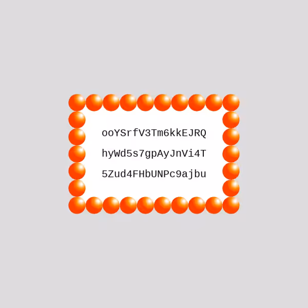 Frame of the operation hash #43