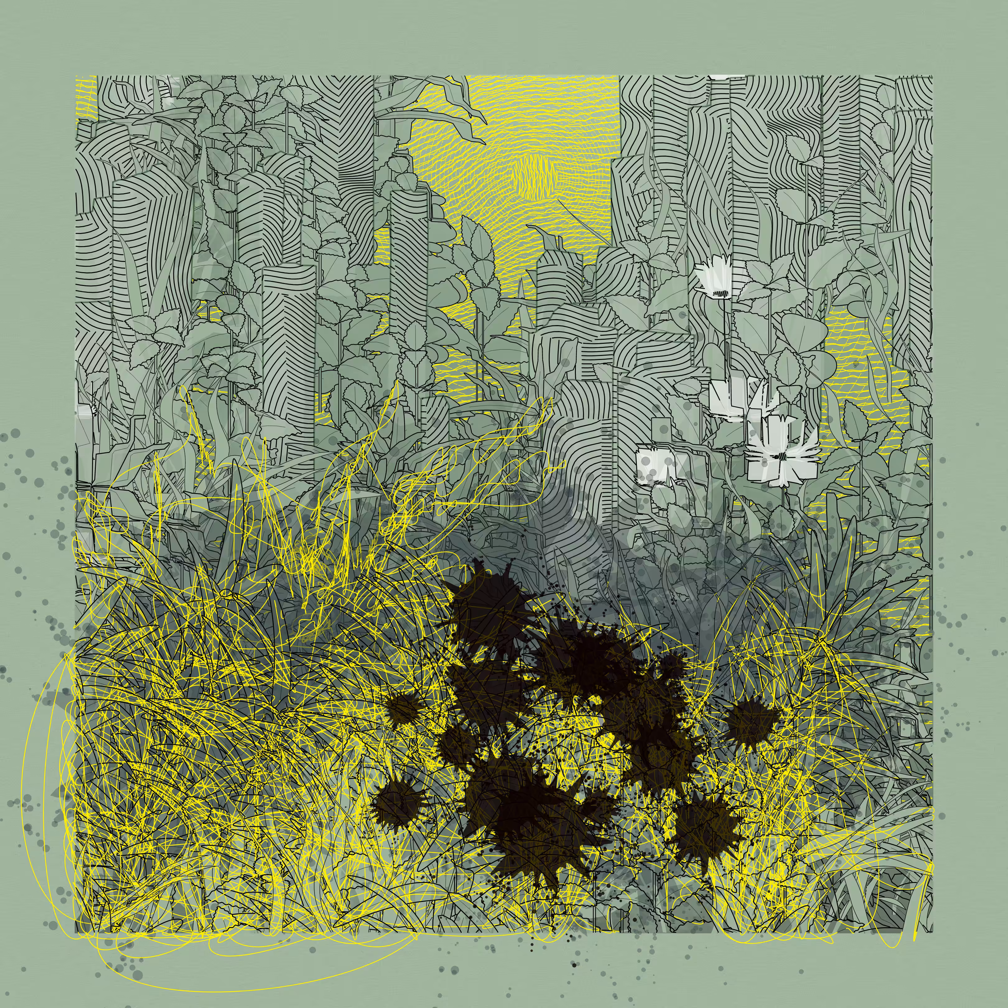 Landscape with Carbon Capture #6956