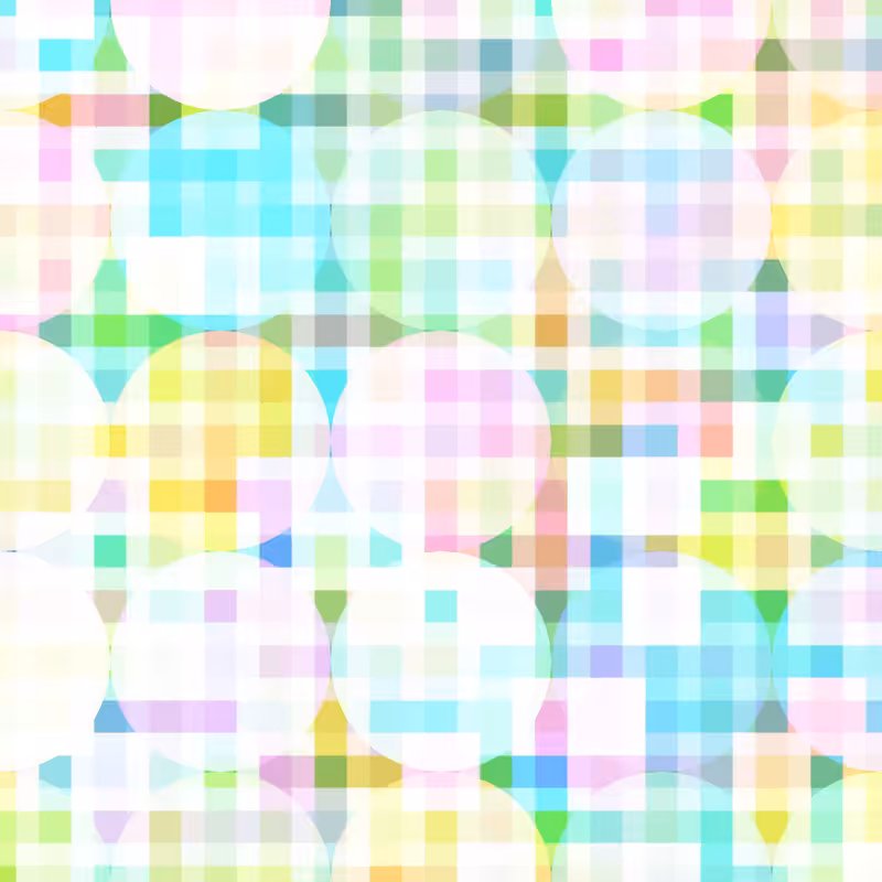 Overlapping squares and circles #14
