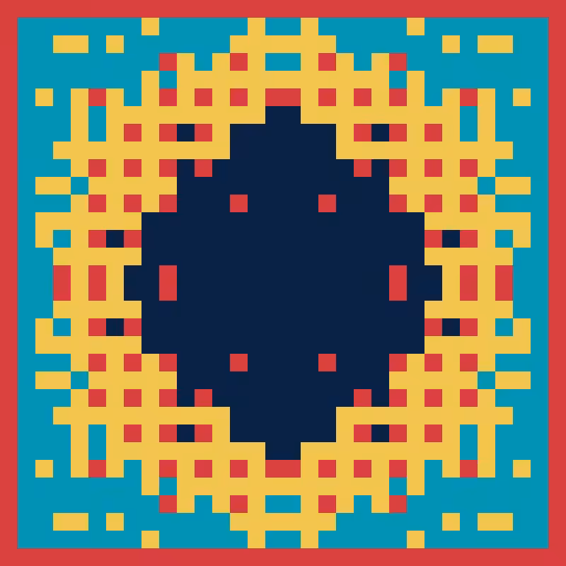 Pixel Mandala #28