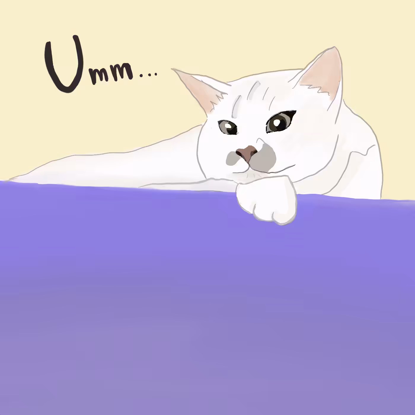 The white Cat No.1