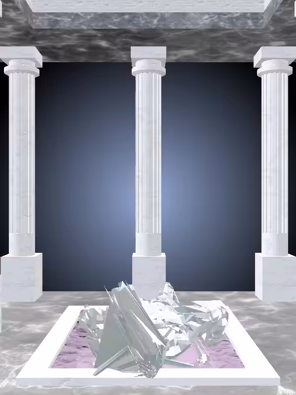 HeavenComputer: The Fragmented Athletic Chronos Chrome Man #6718