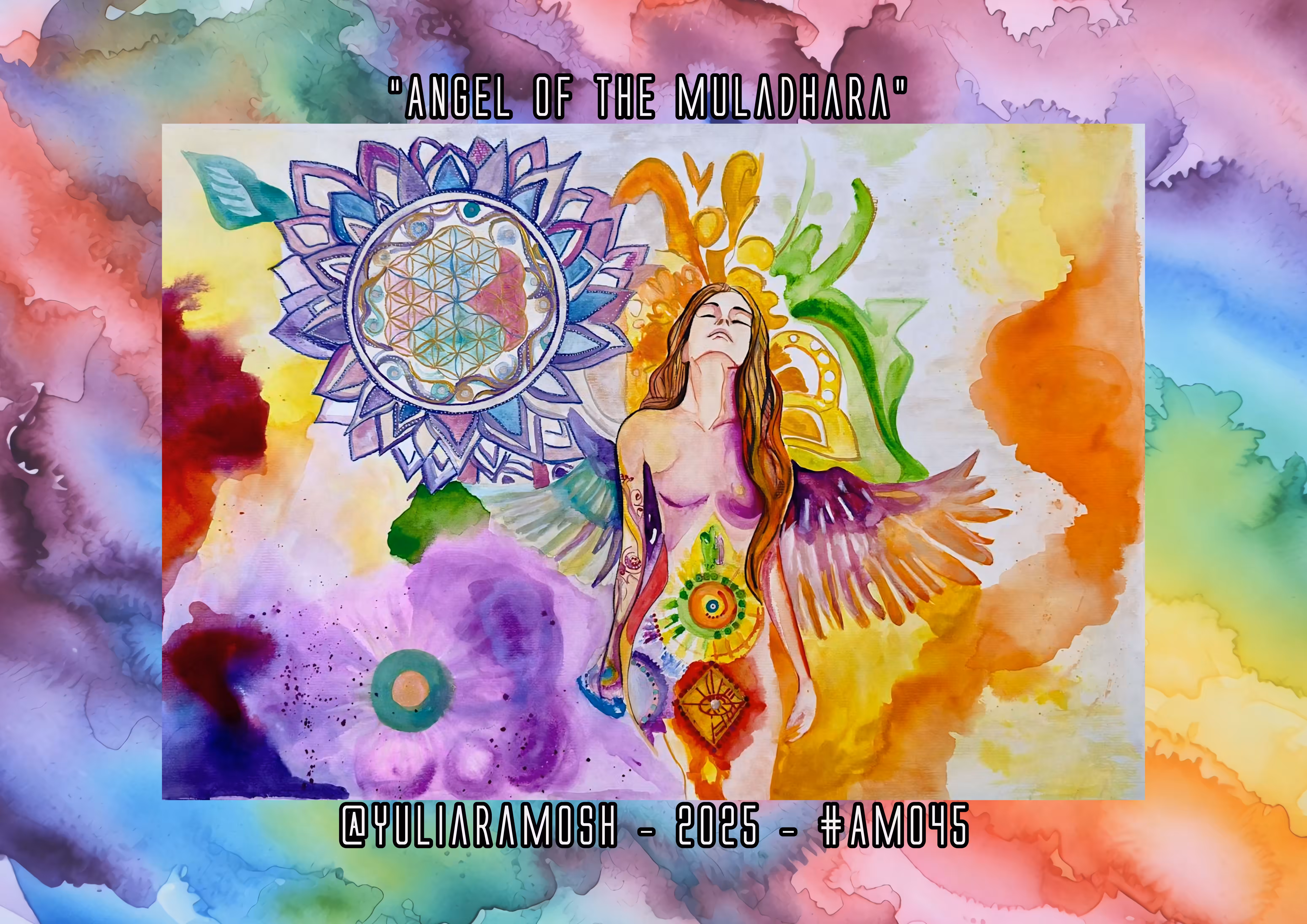Angel of The Muladhara by Yuliaramosh