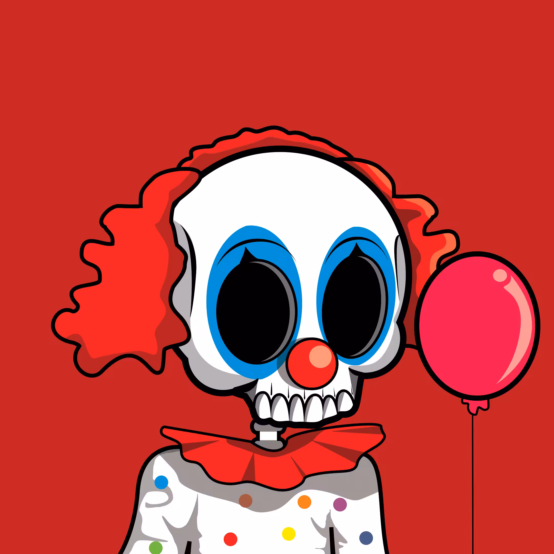 Edgar The Skeleton | Clown II #54