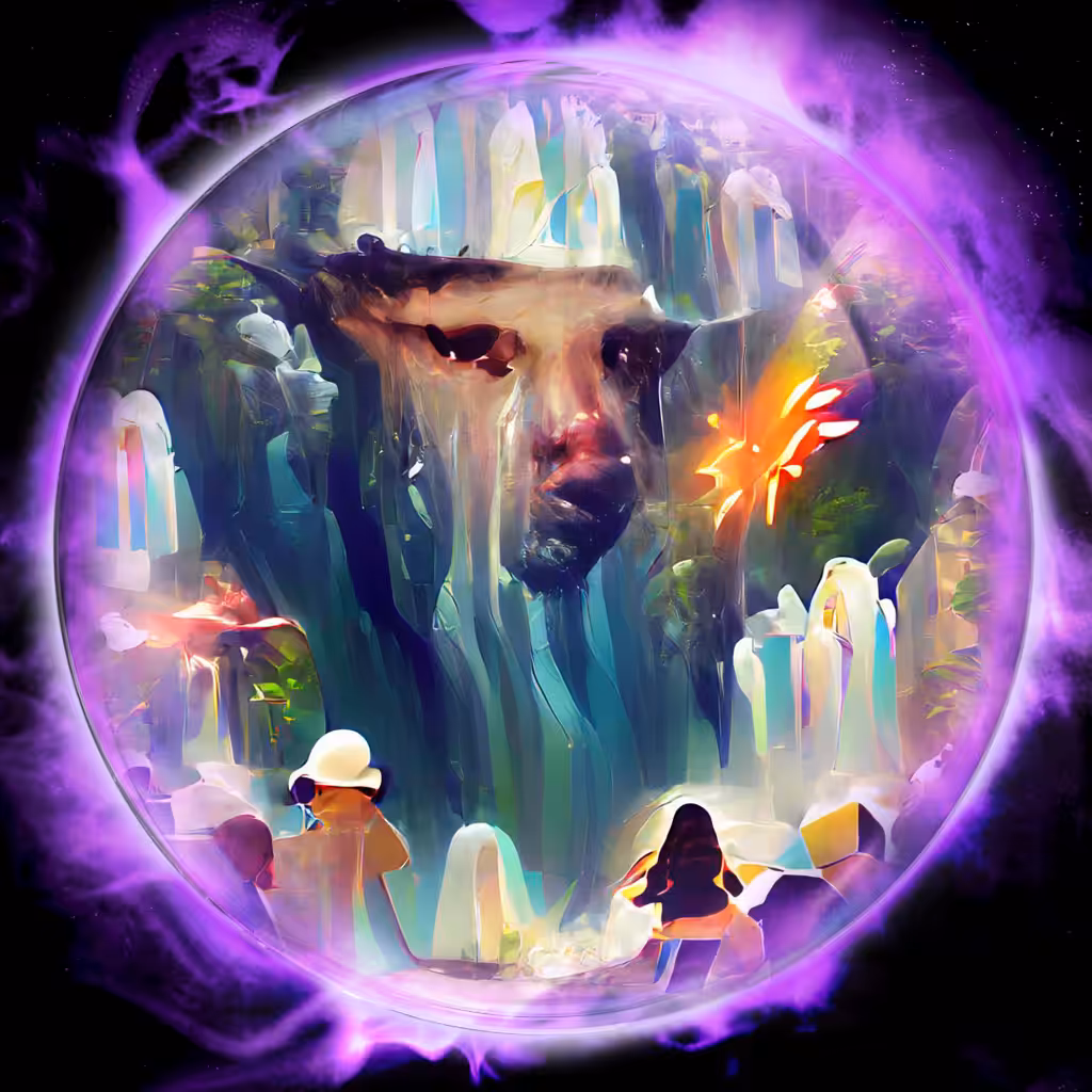 Behind the Waterfall 