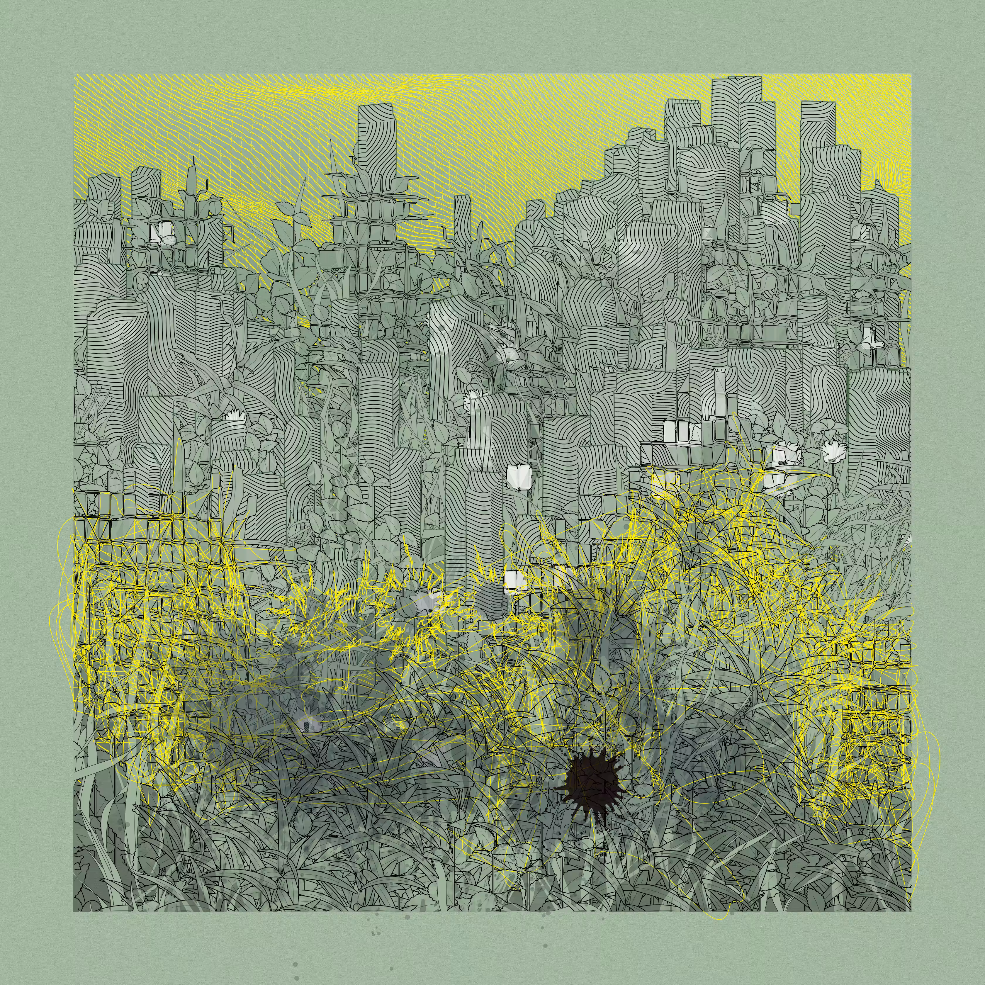 Landscape with Carbon Capture #7382