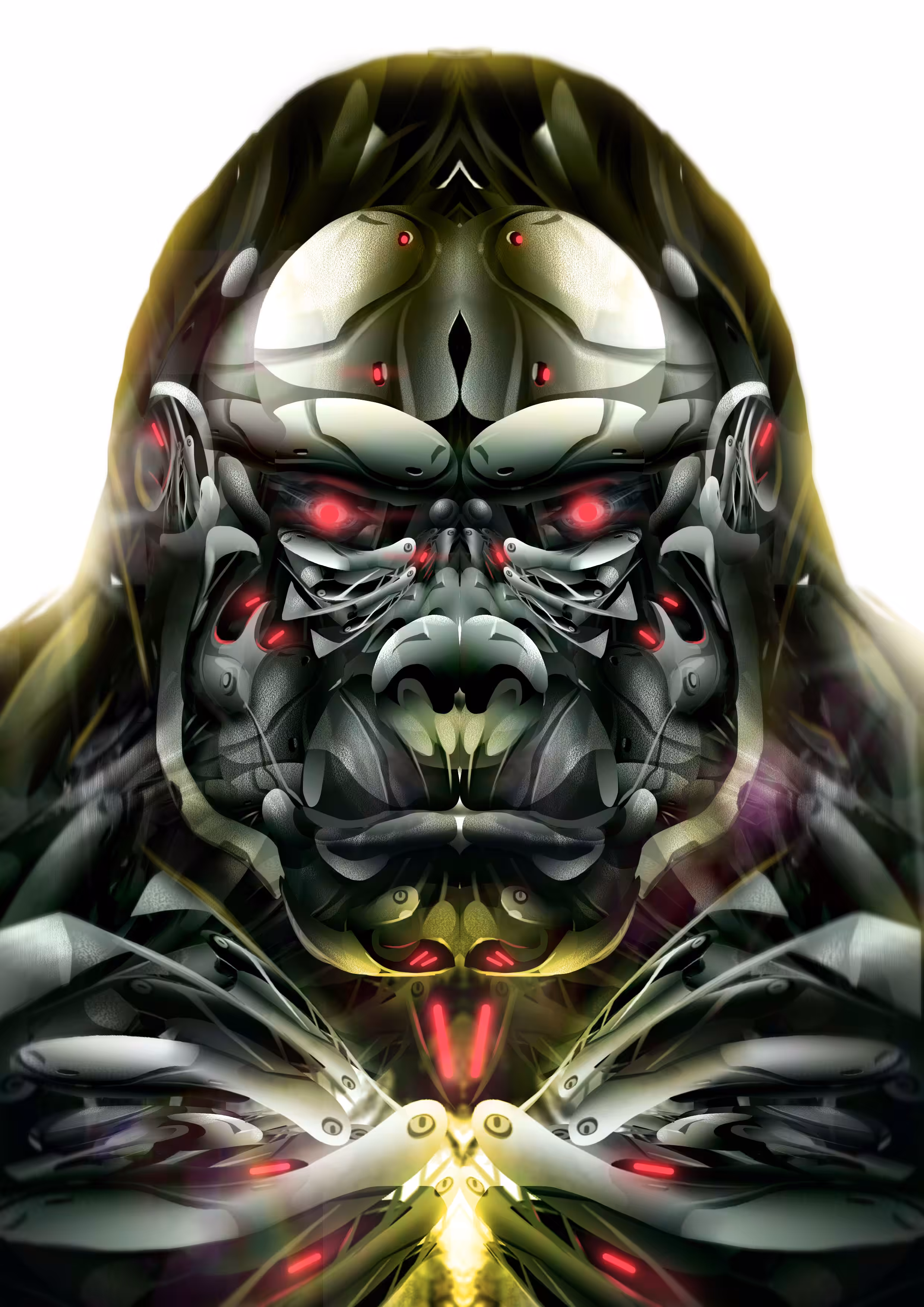 CYBORG GORILLA #004
