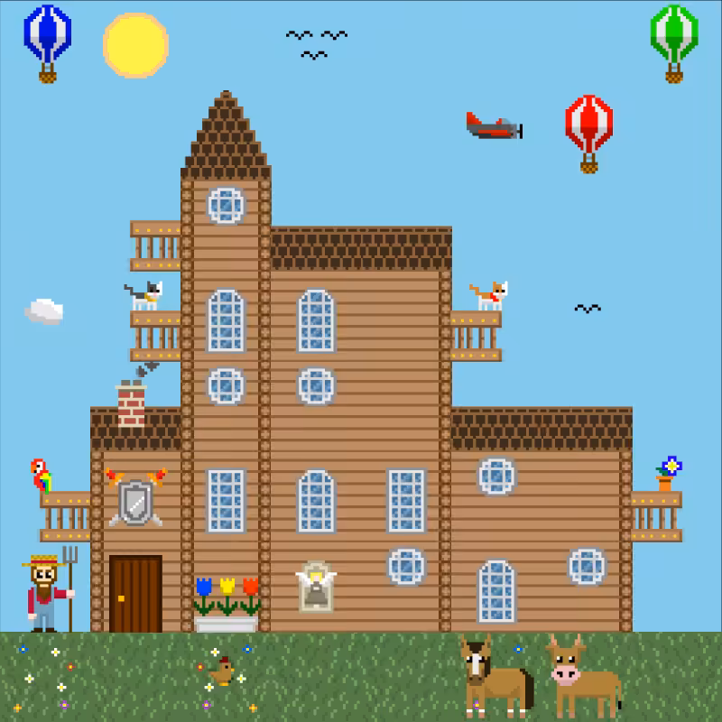 2D Mansion #859
