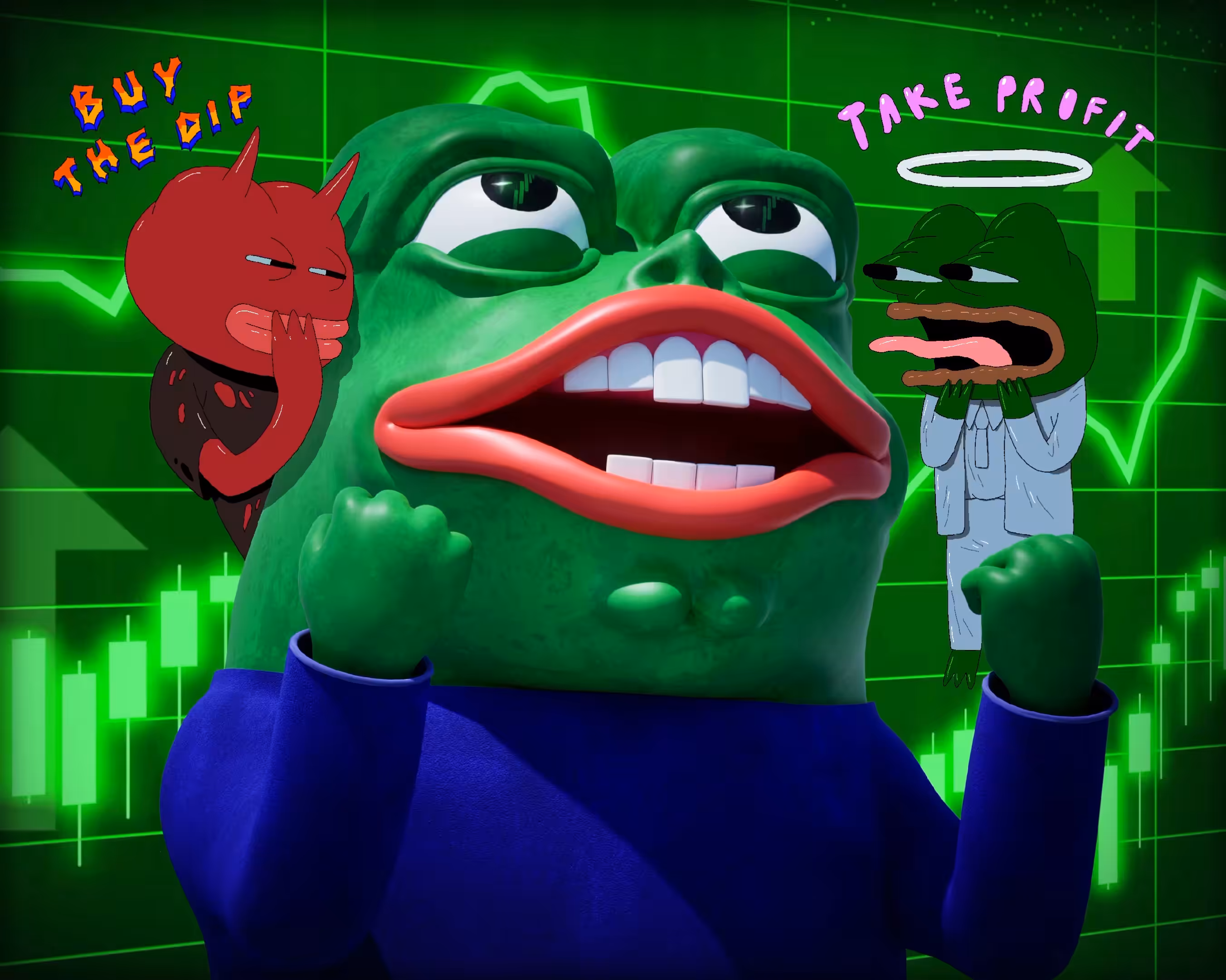 Perma-Bull Pepe 📈🐂
