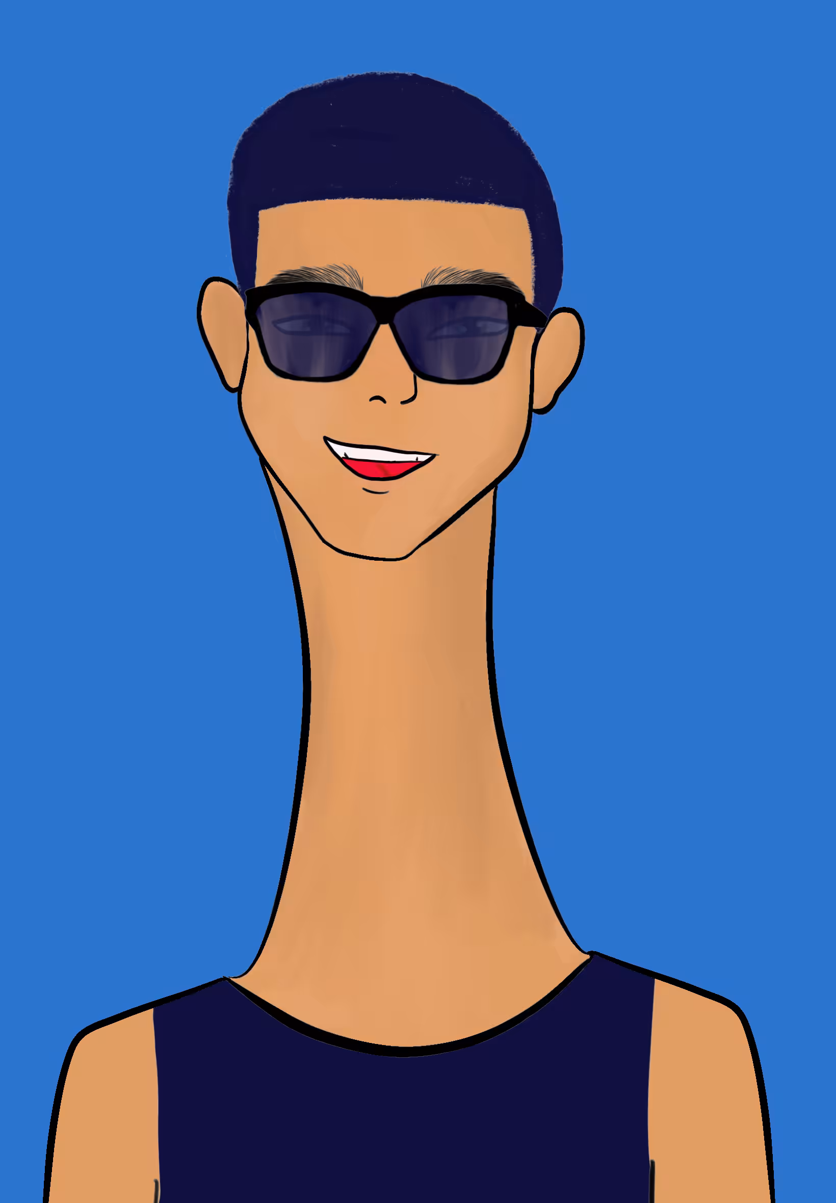 Long Neckie Fellas #1358