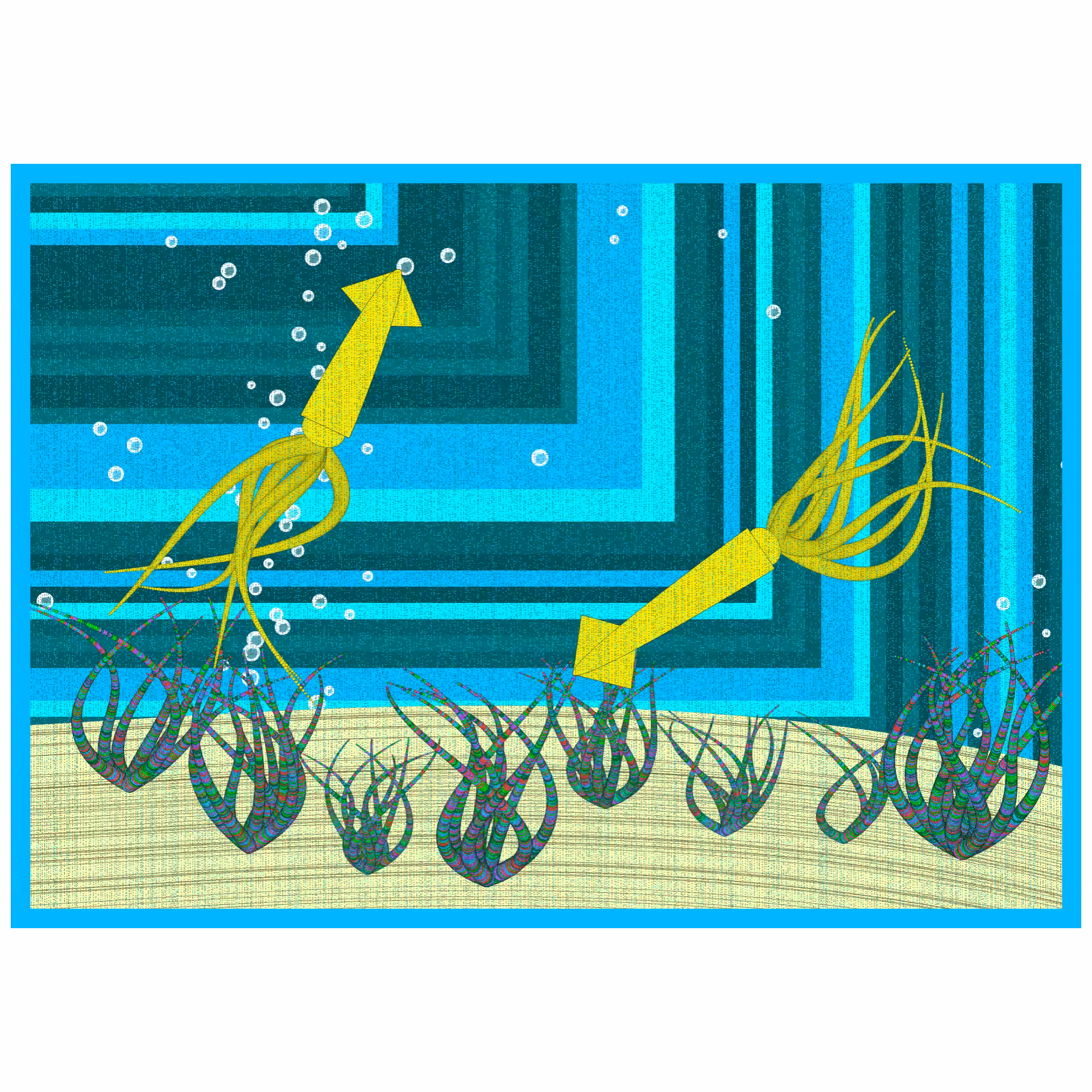 Bézier Aquarium 🦑 #86
