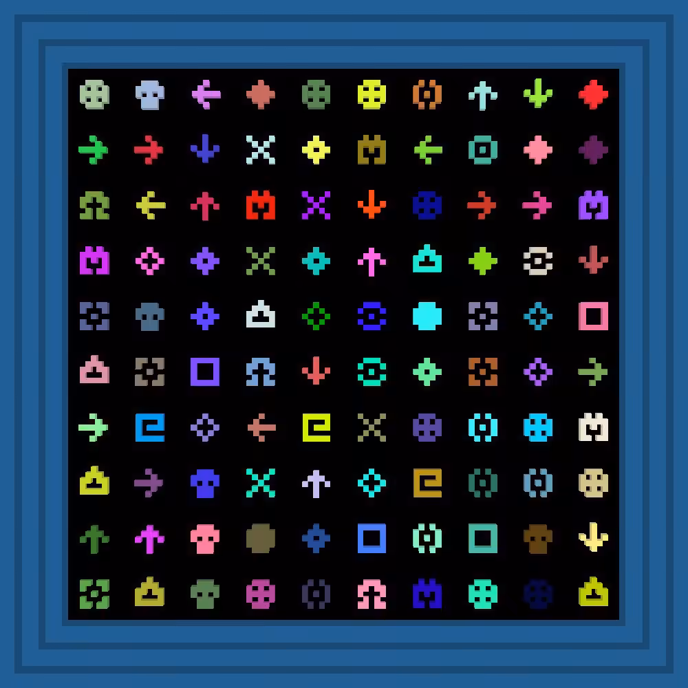 HEN :: Procedural Symbols #292/1000