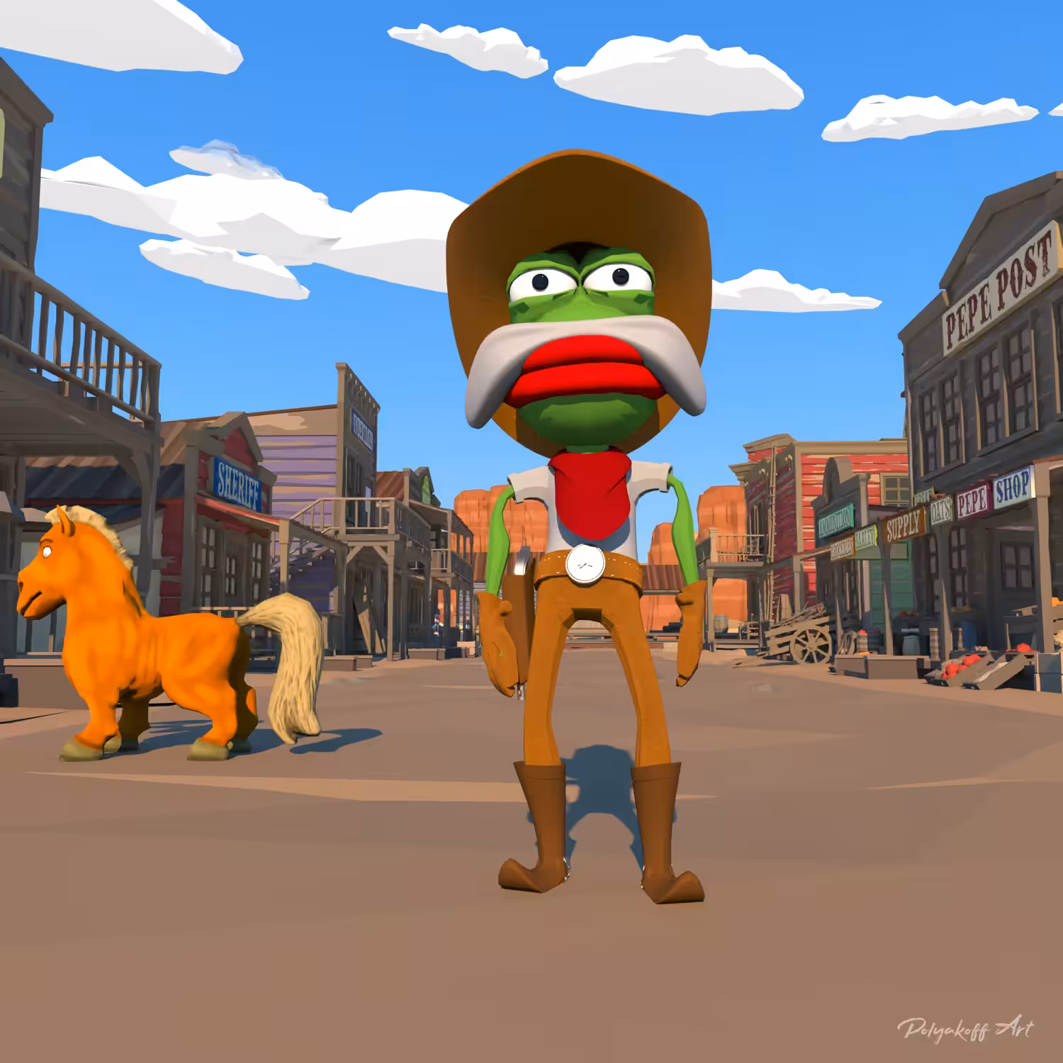 🐎  Cowboy Pepe  🐸  