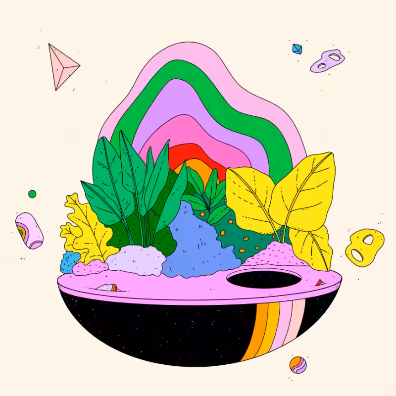 🌈🌴🪐 #248