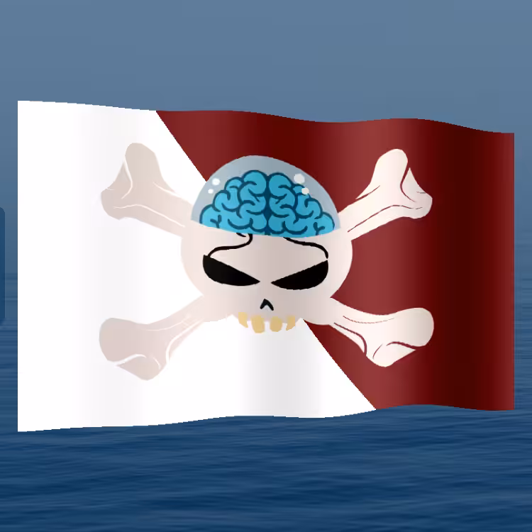 Jolly Roger Flag #105