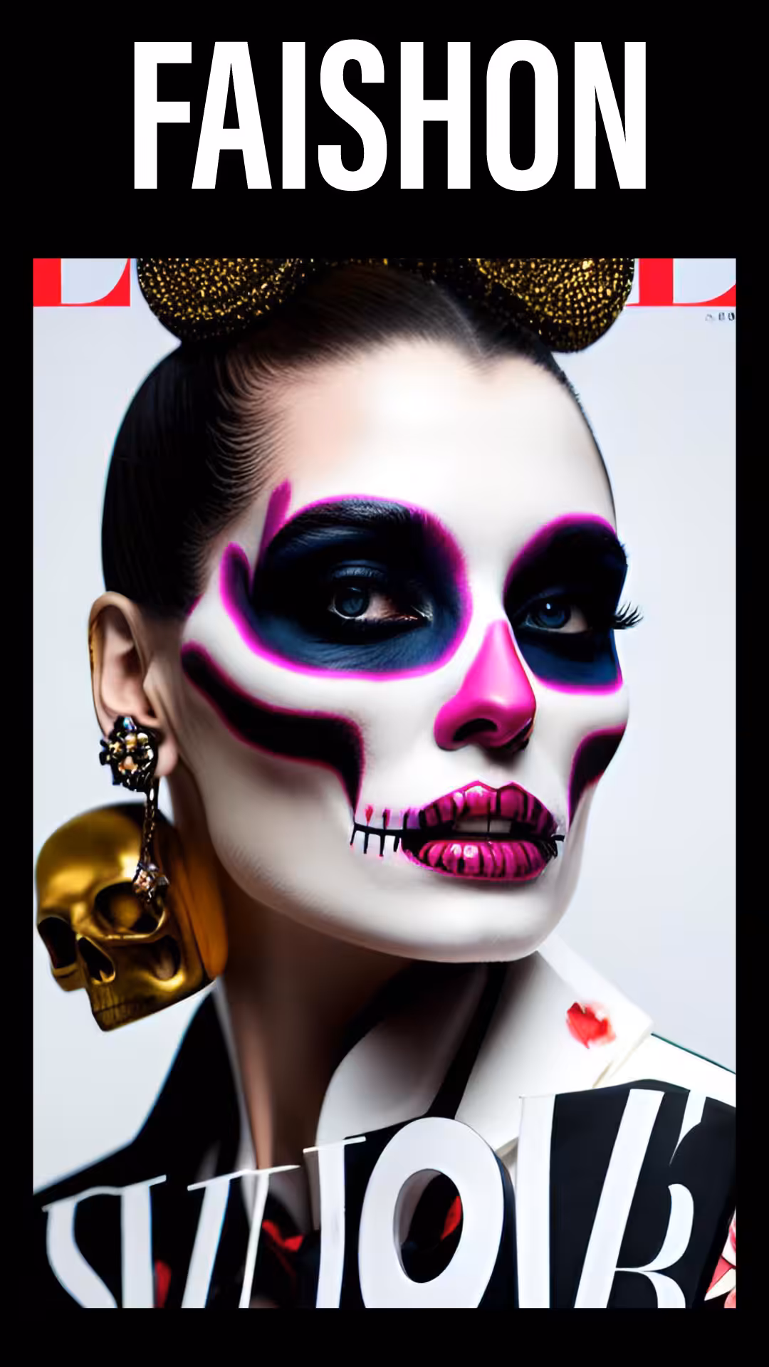 FAISHON 47 - AI Fashion Magazine Cover