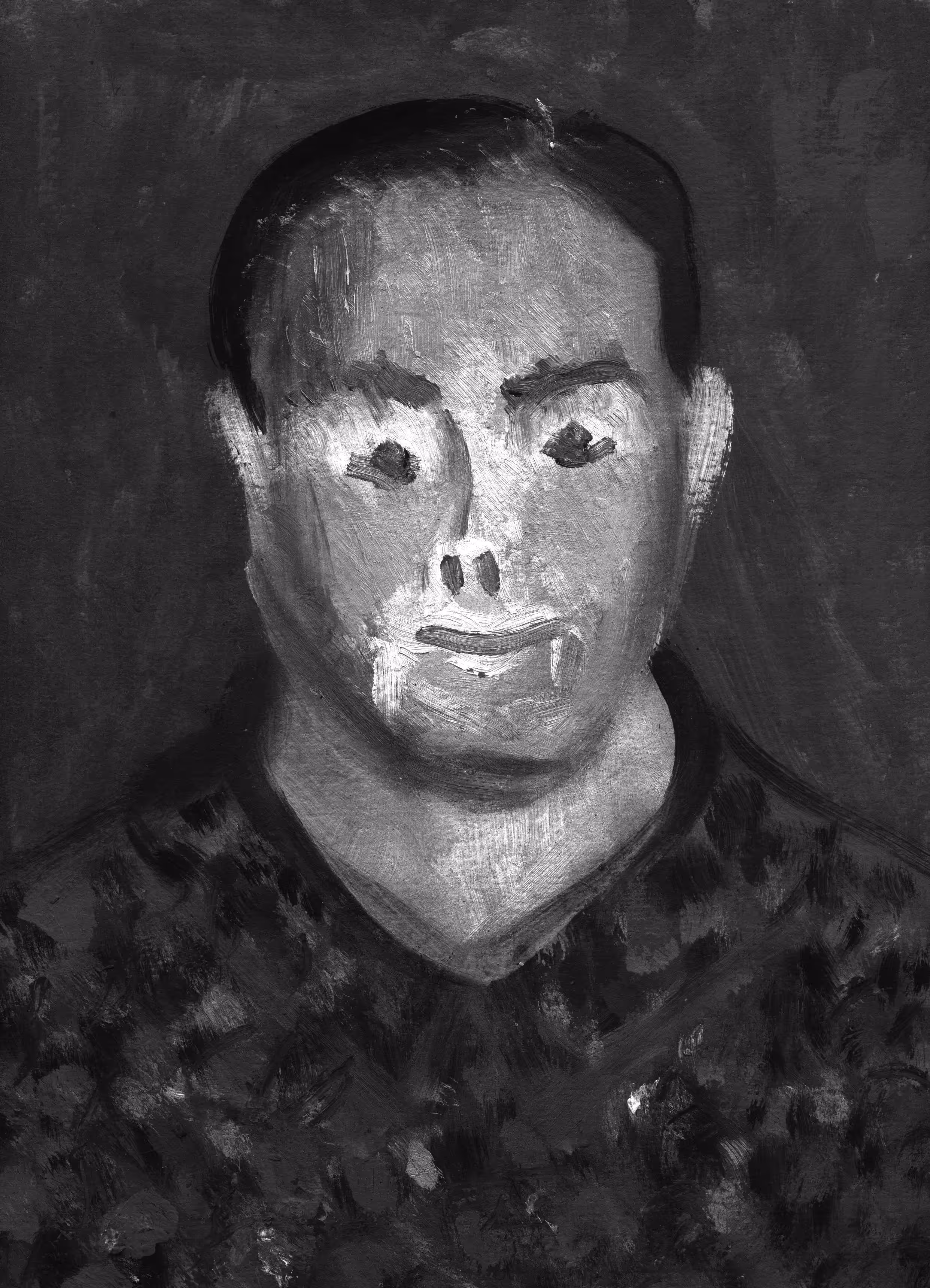 Scary man