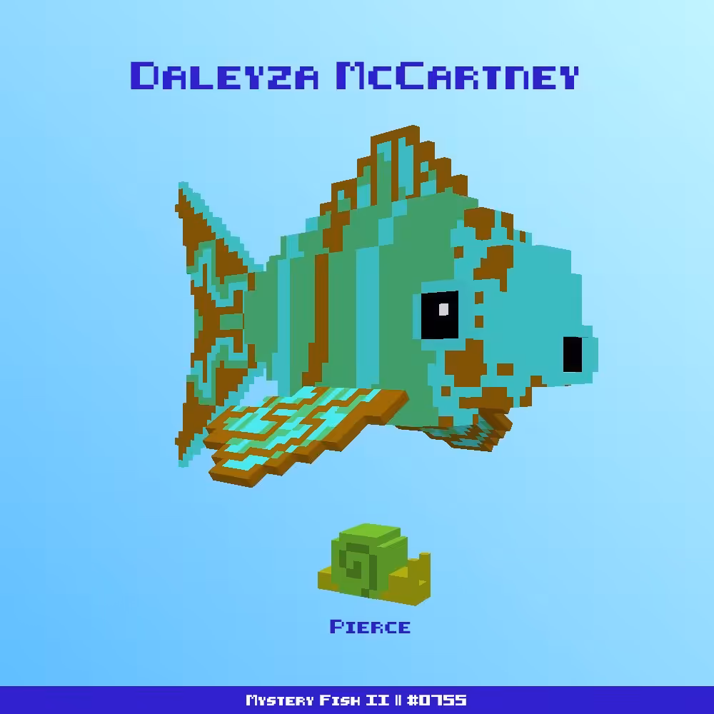 Daleyza McCartney :: Mystery Fish 0755/1000 