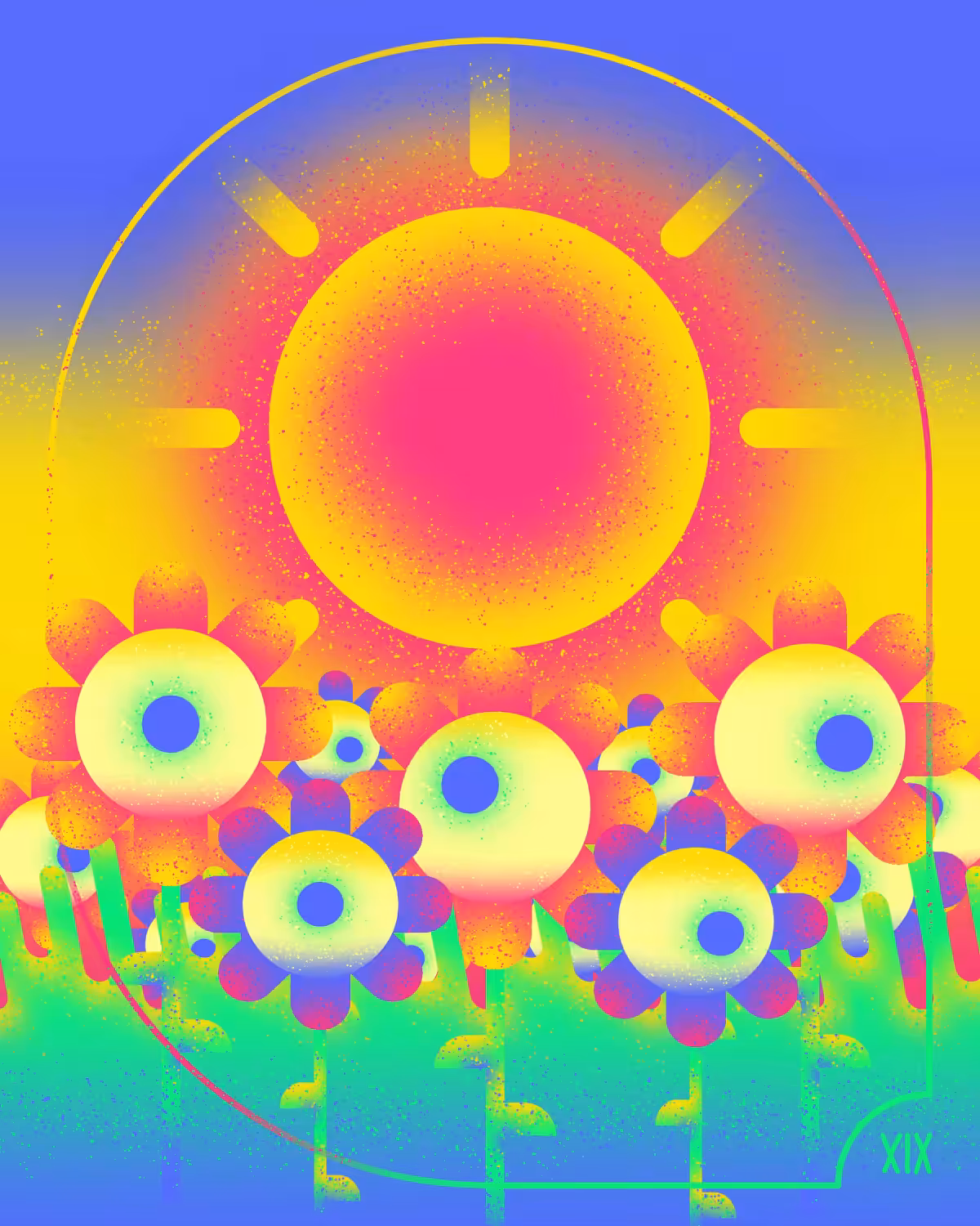 THE SUN XIX