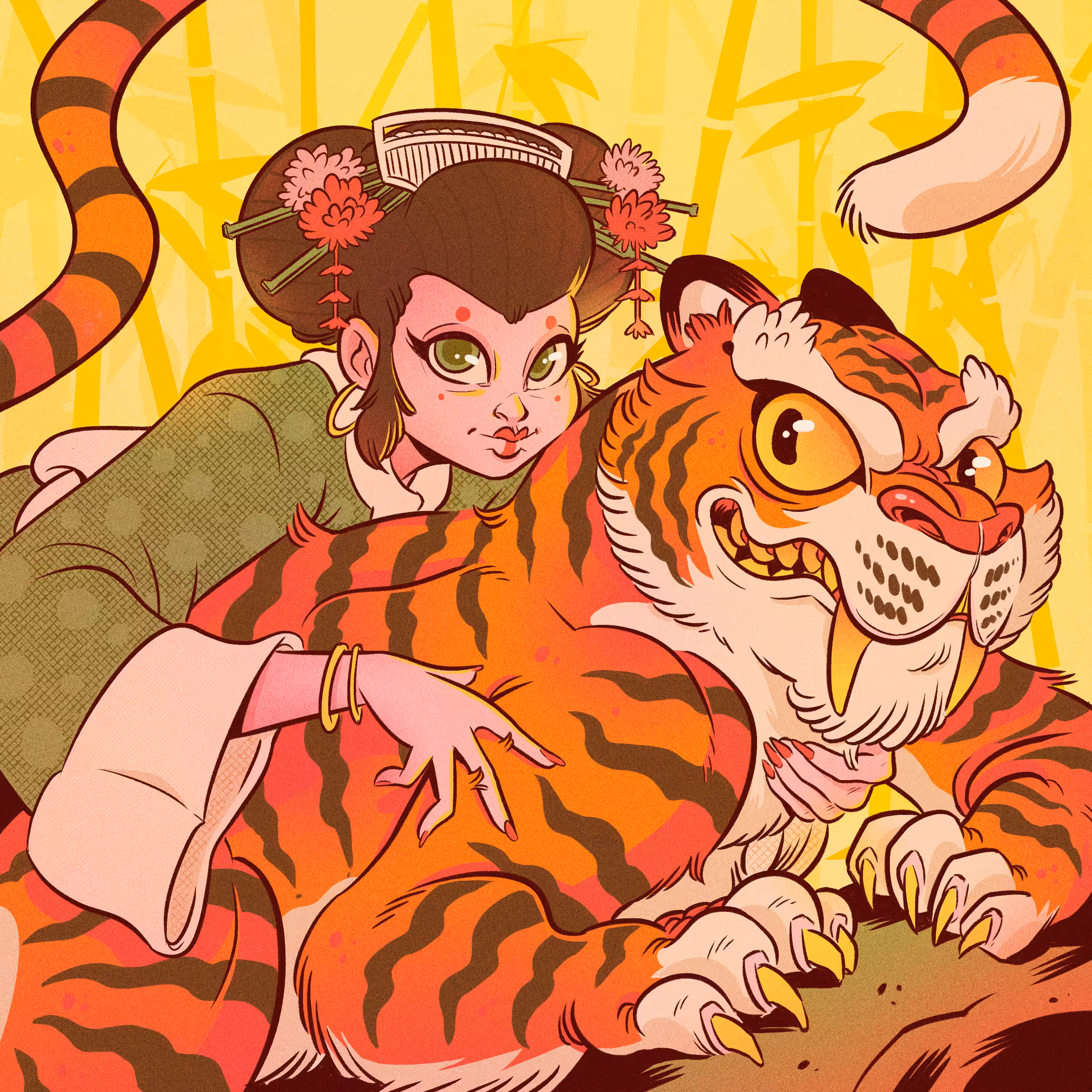 The Geisha and The Tiger