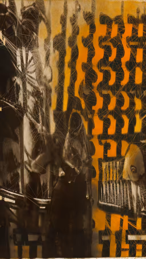 Unsupervised — Burned — Machine Hallucinations — MoMA Dreams #78